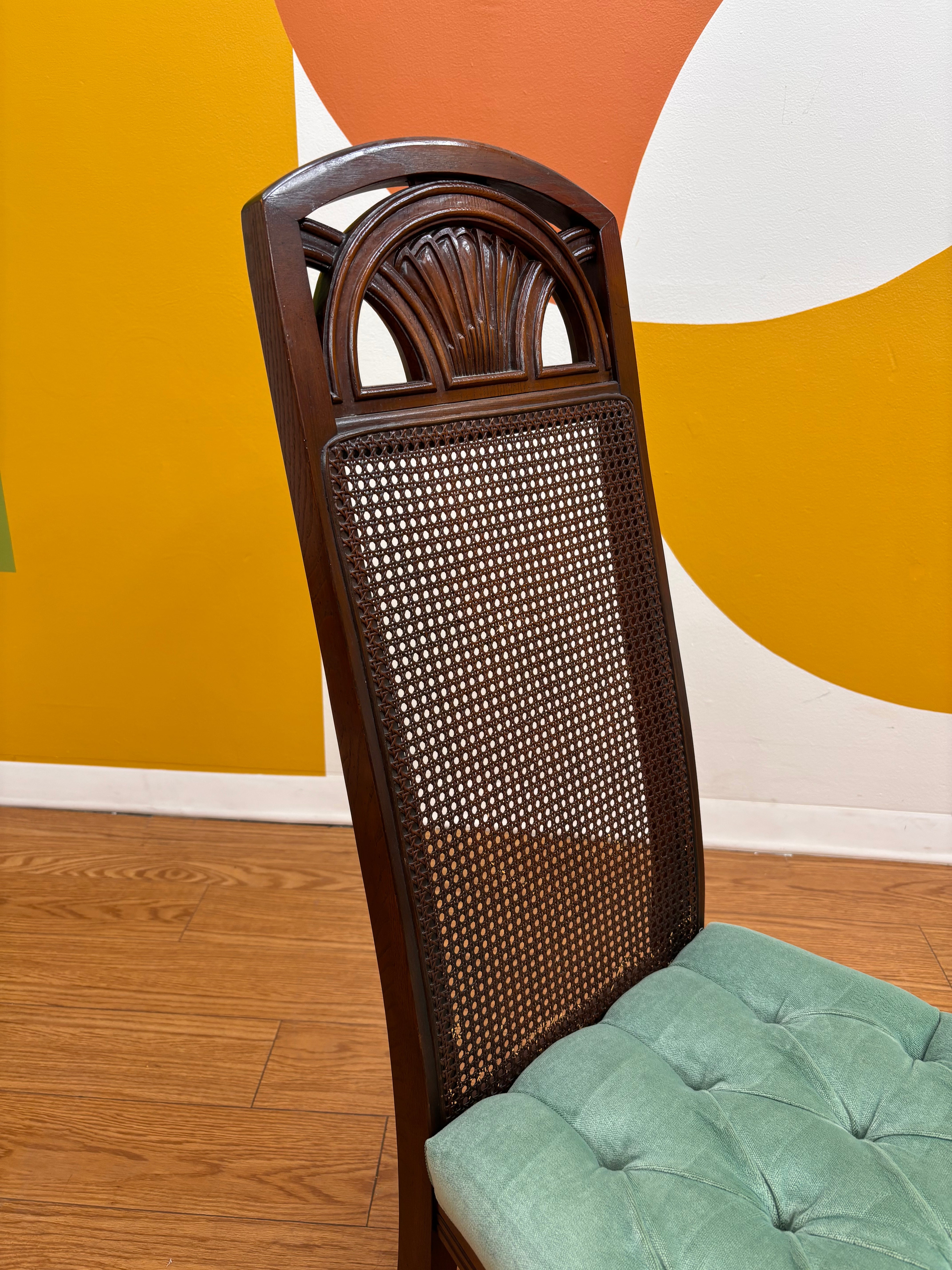 Woven Cane Dining Chair (7 available)