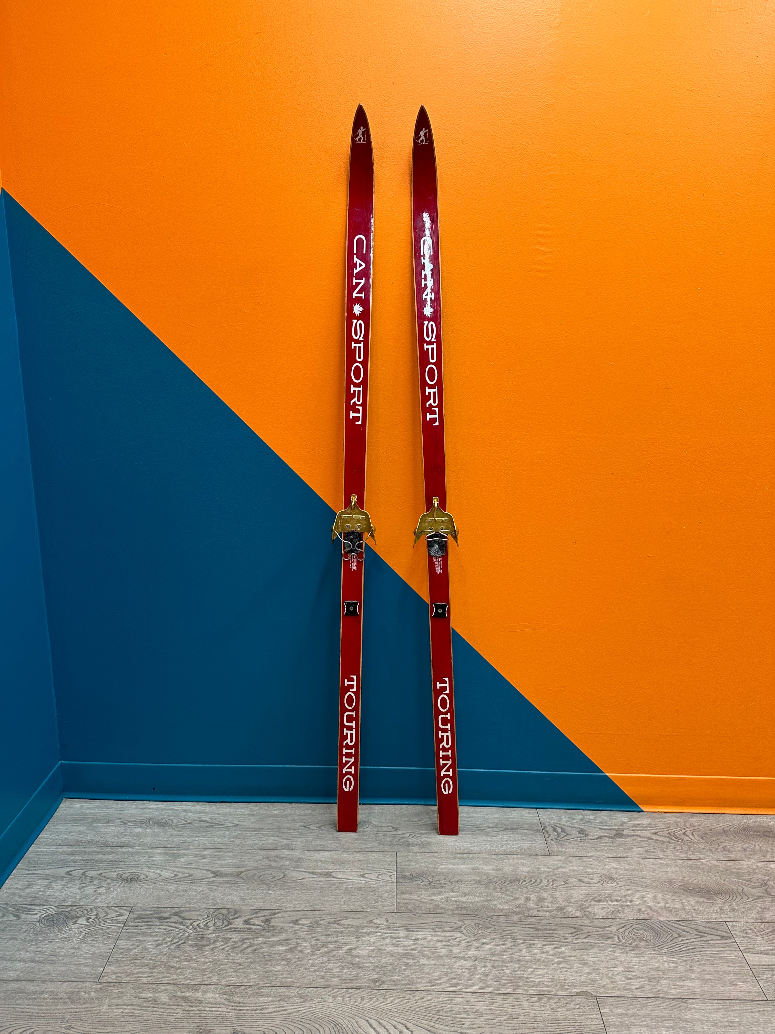 Wooden Cansport Ski's