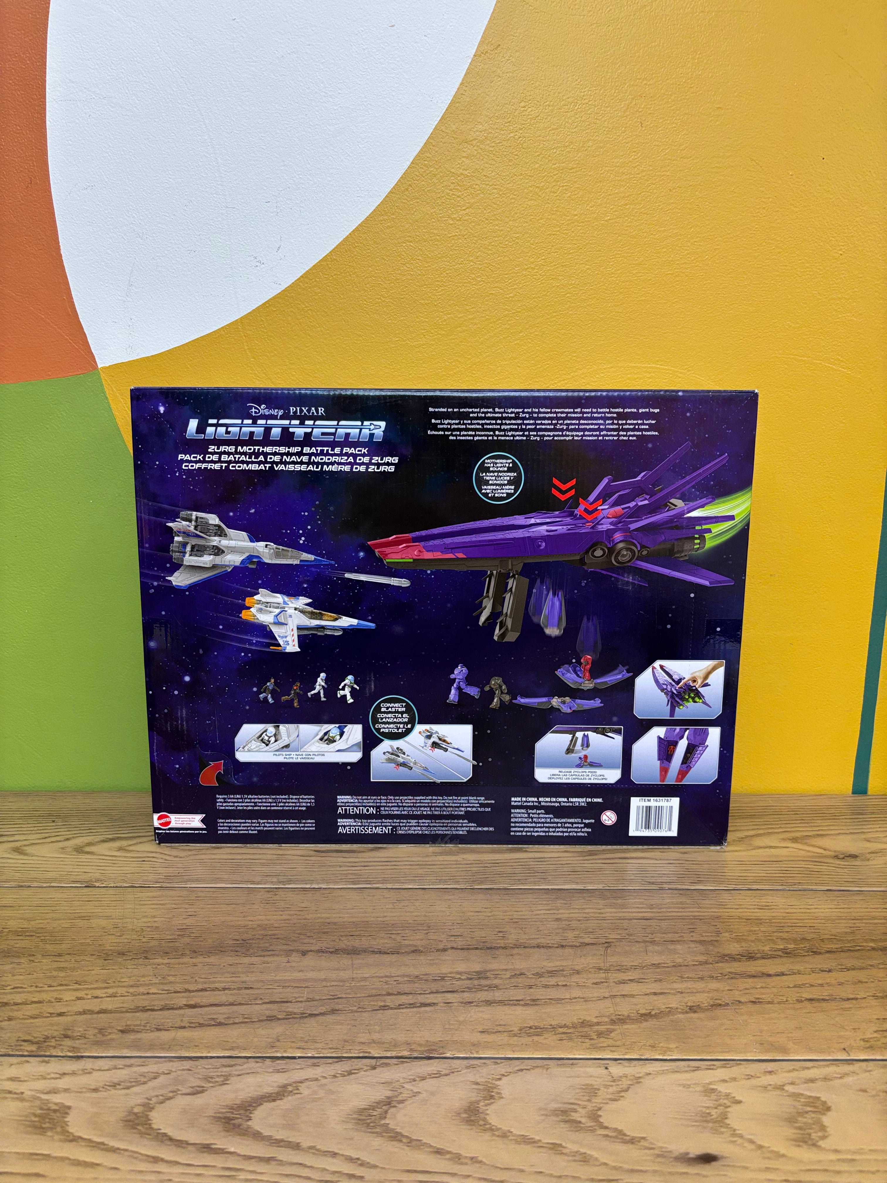 Lightyear Hyperspeed Series Zurg Mothership Battle Pack (NEW)