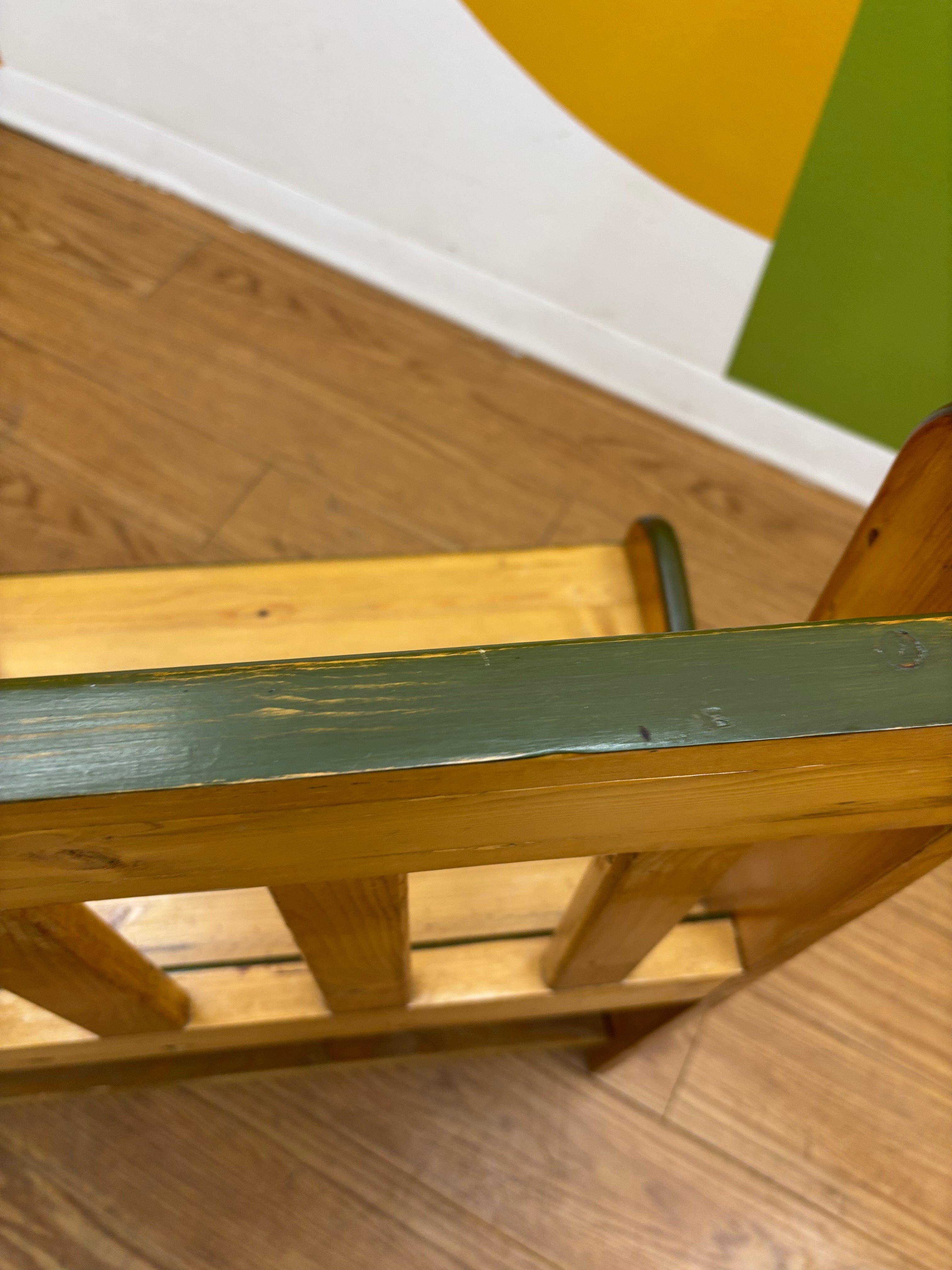 Wood Shoe Bench