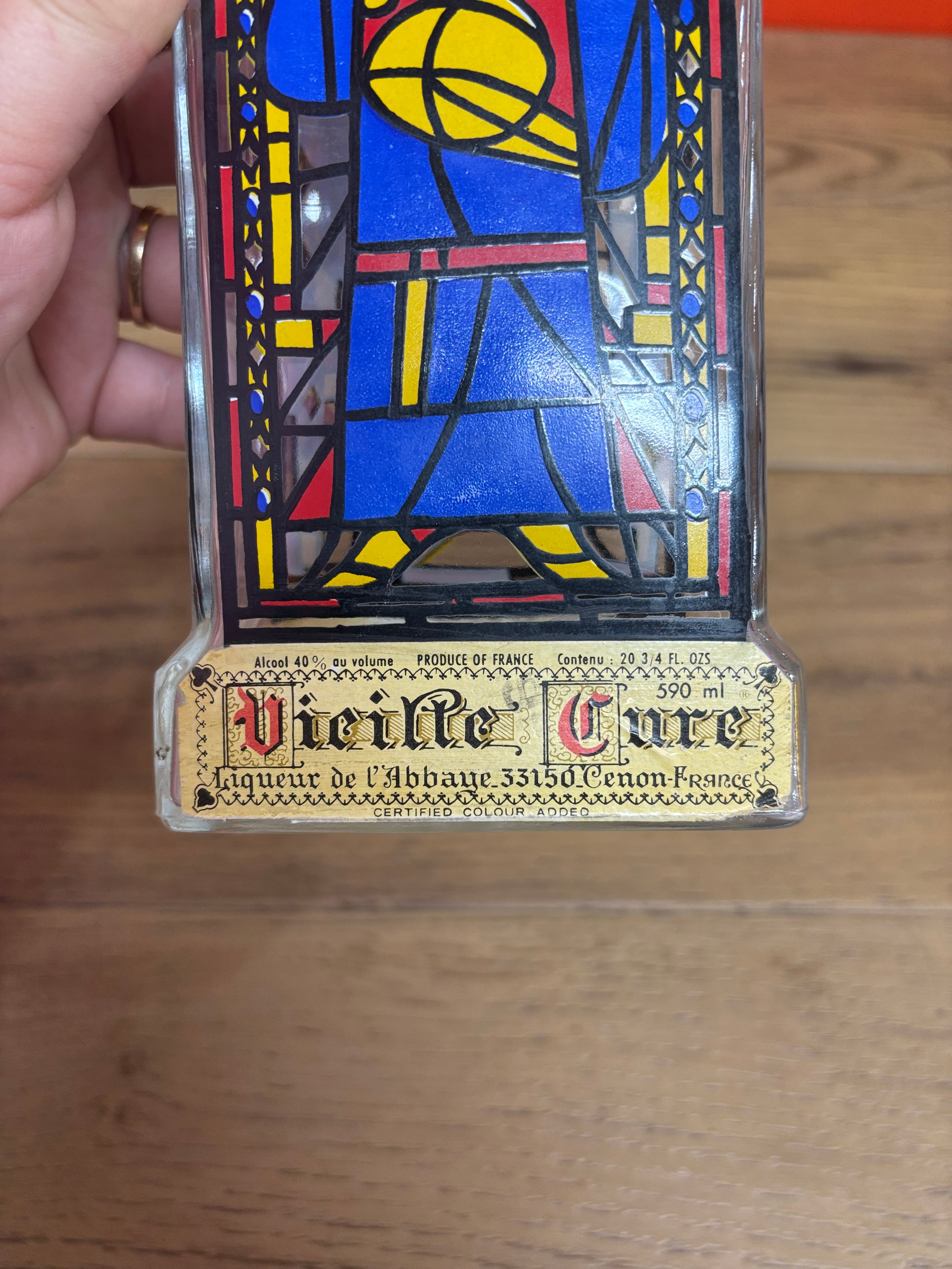 Glass Bottle of Vieille Cure Liqueur