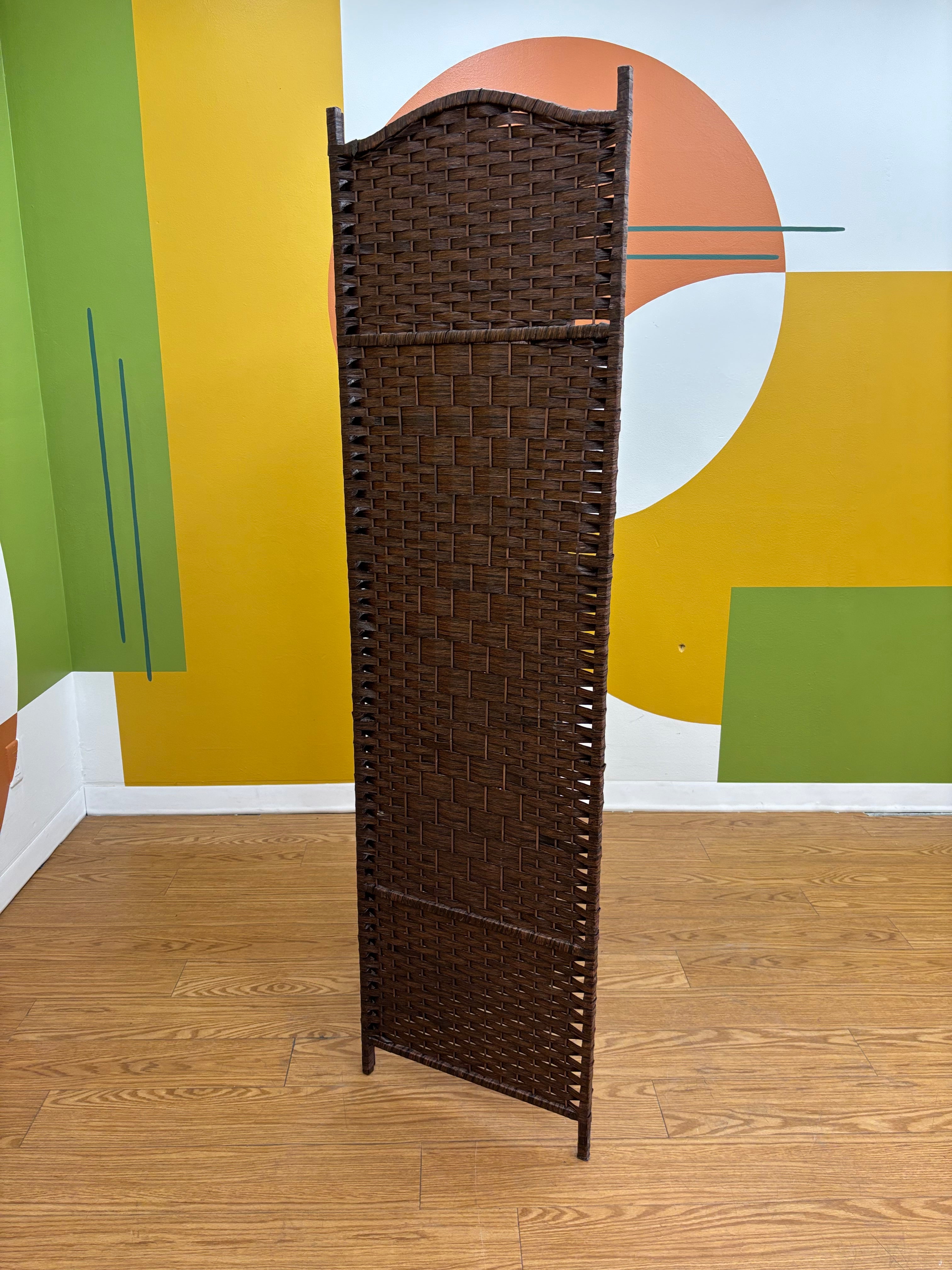 Wicker Room Divider