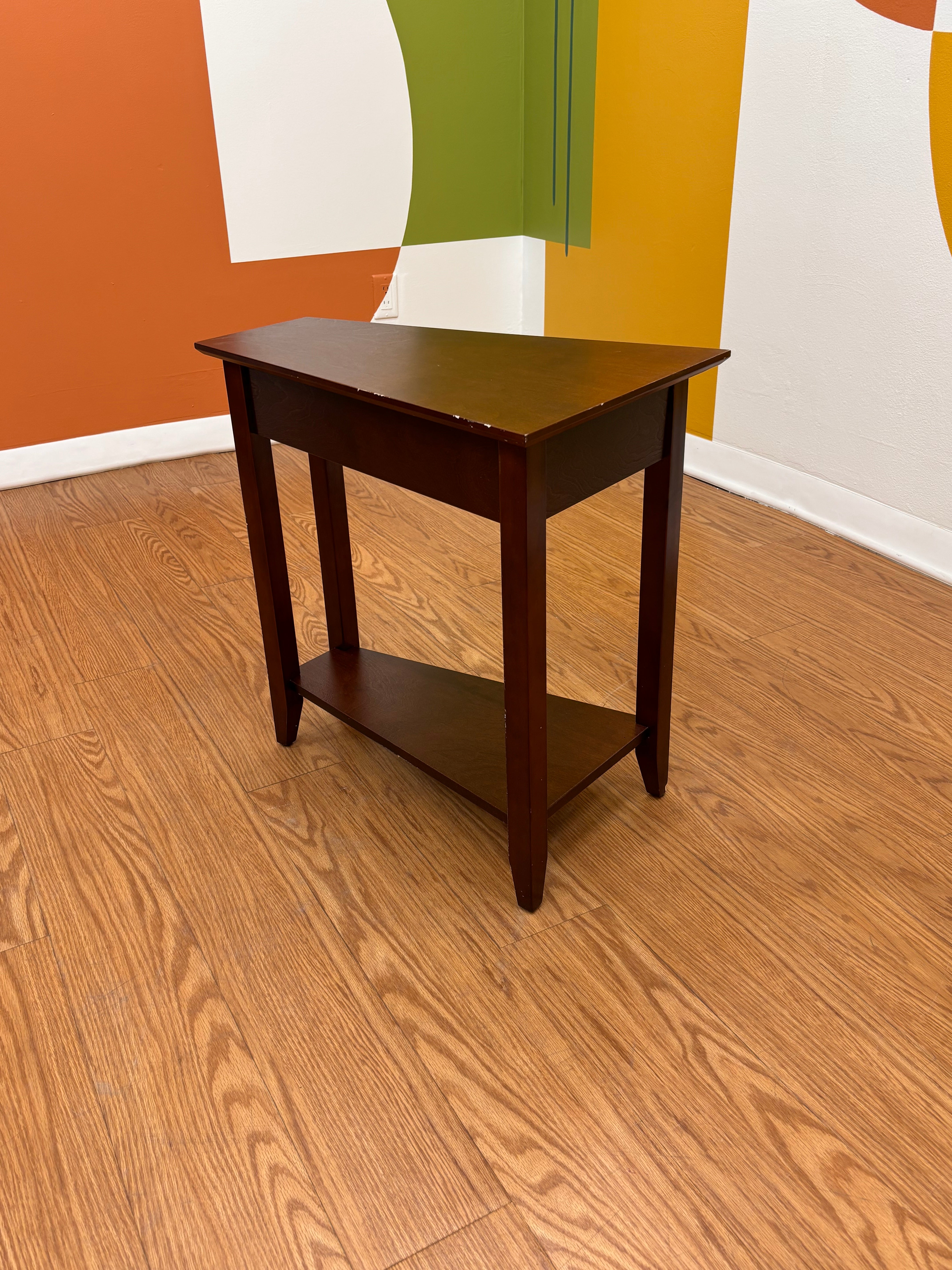 Wood End Table