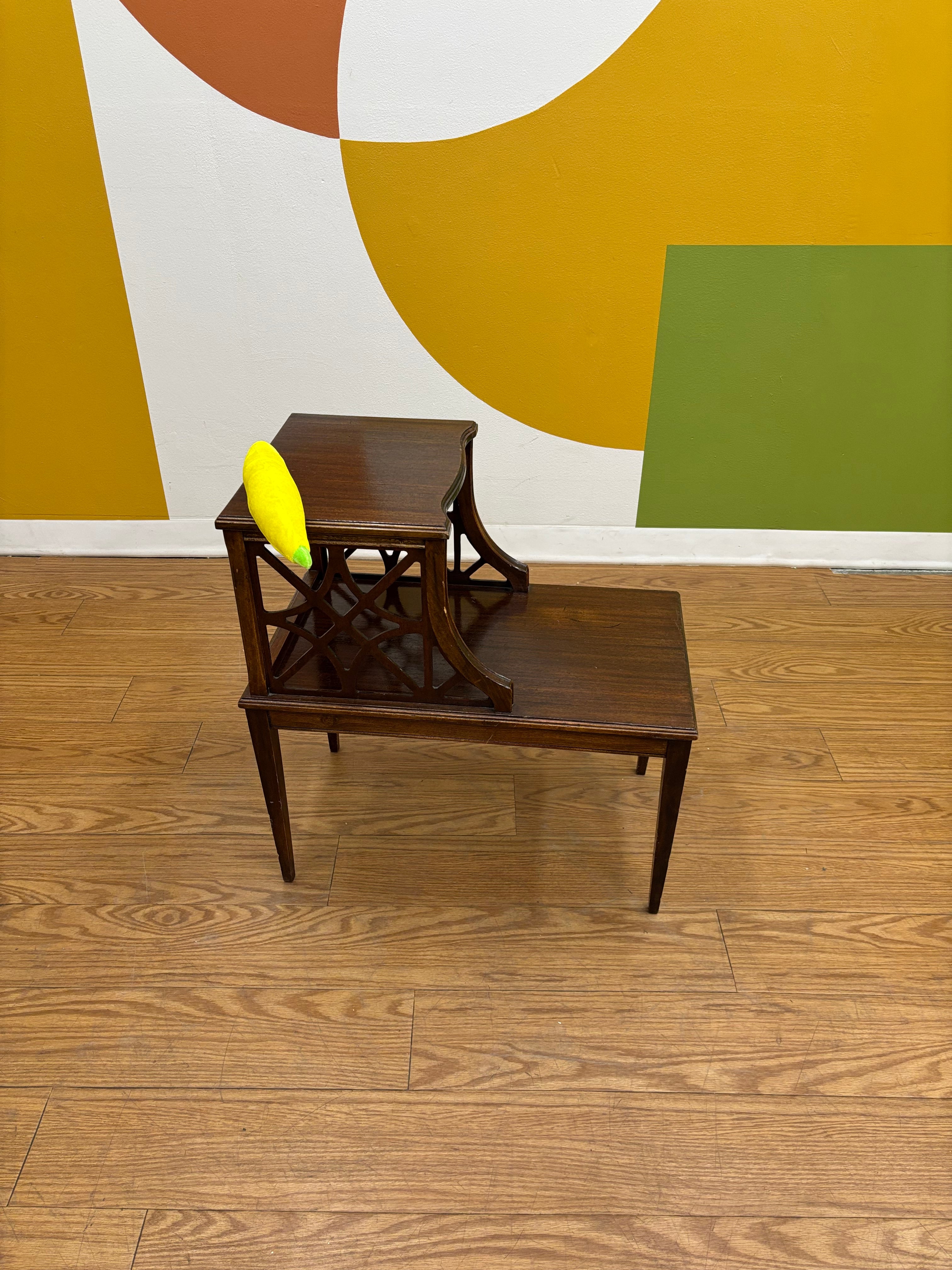 Wood Side Table