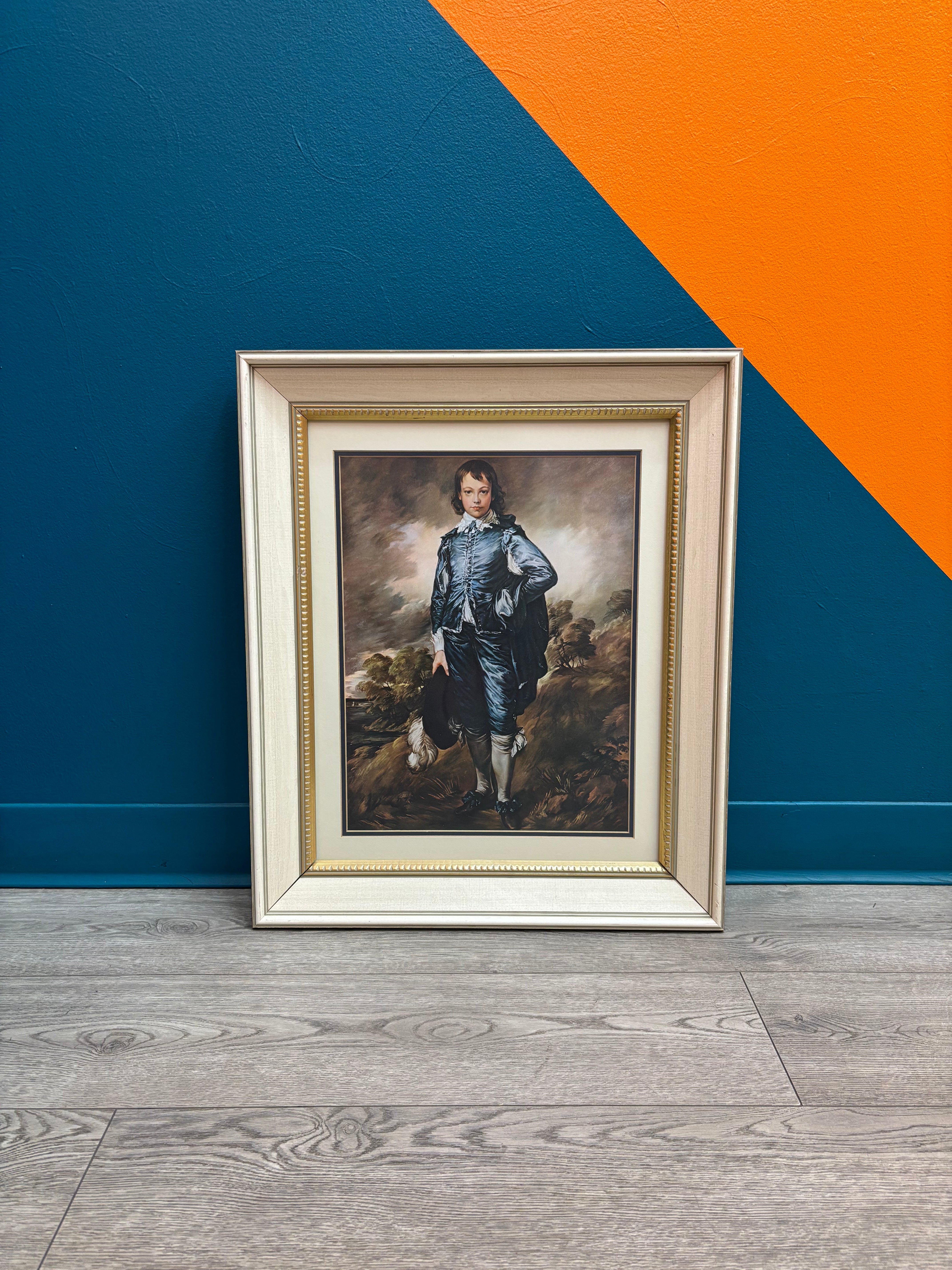 "The Blue Boy" Framed Print by Thomas Gainsborough