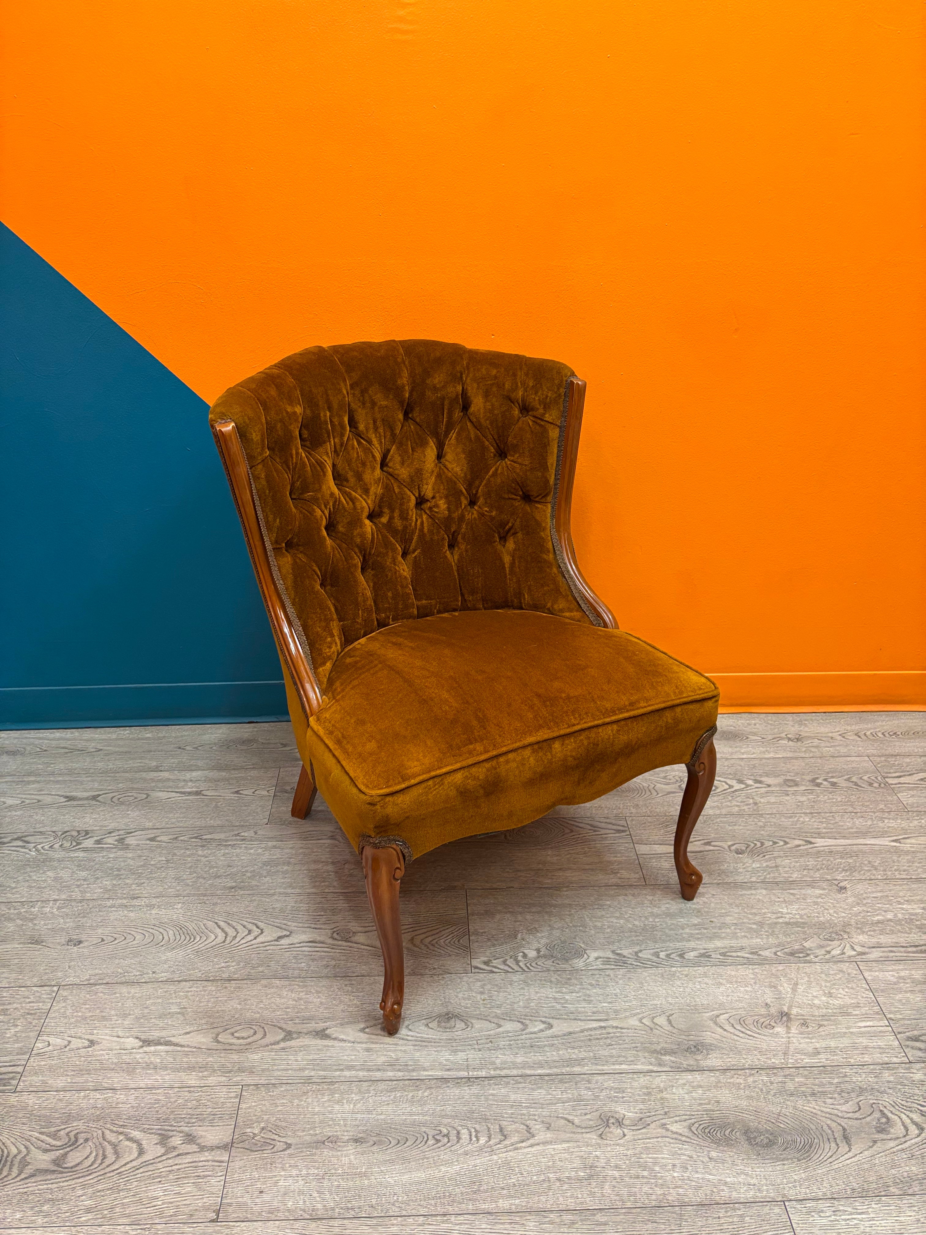 Brown Accent Armchair