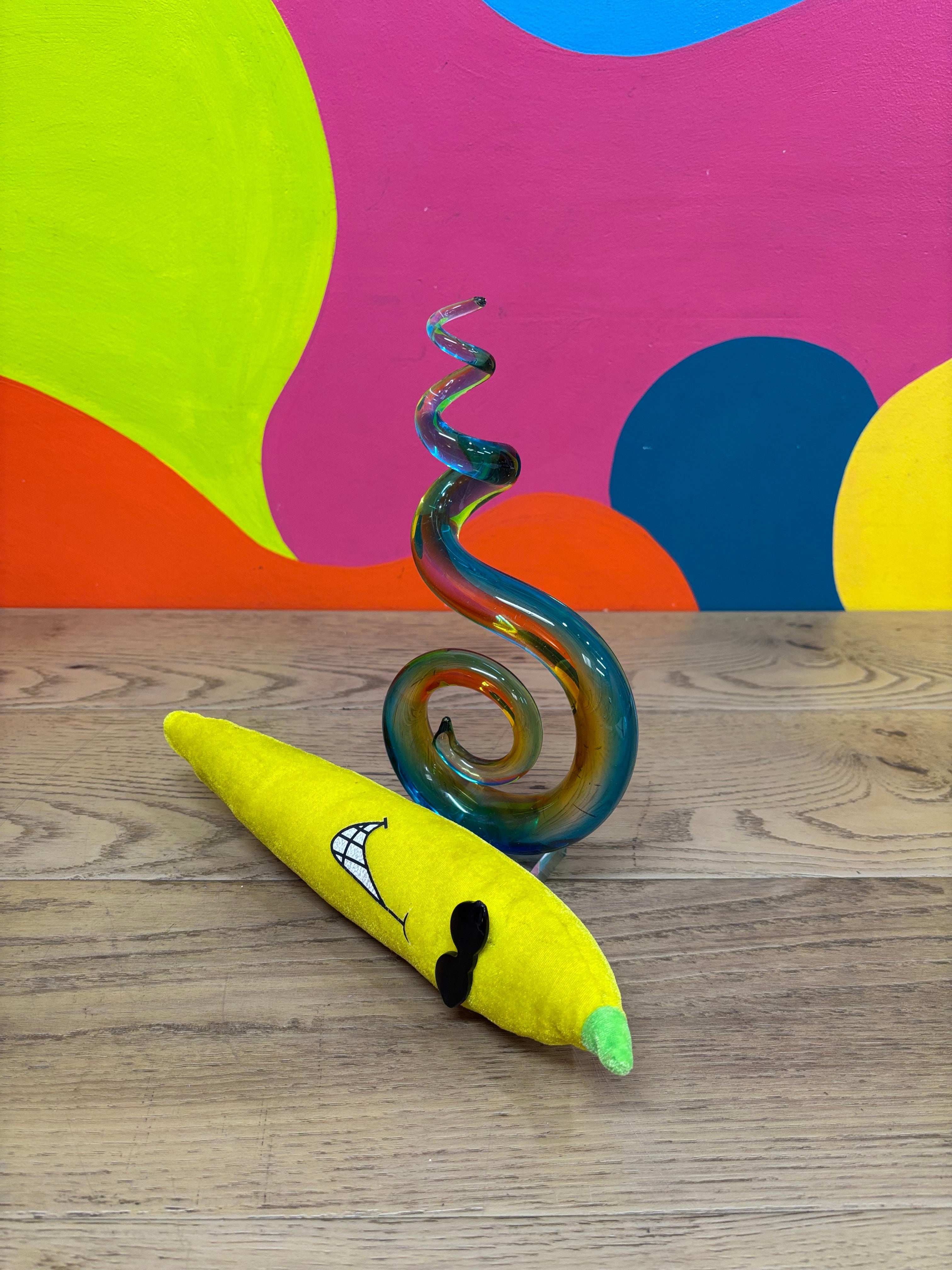 Swirly Glass Sculpture