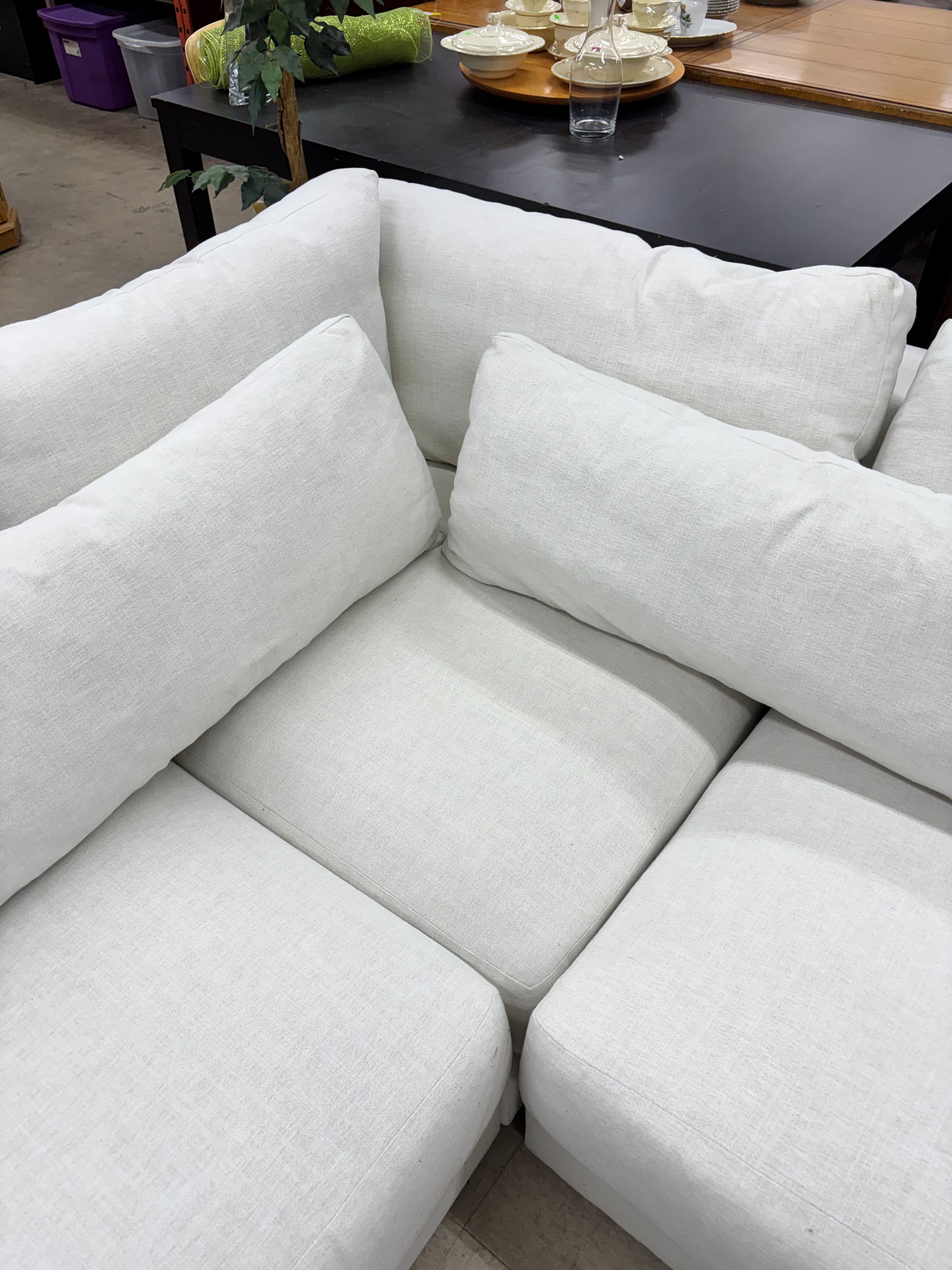 Large Taupe Sectional
