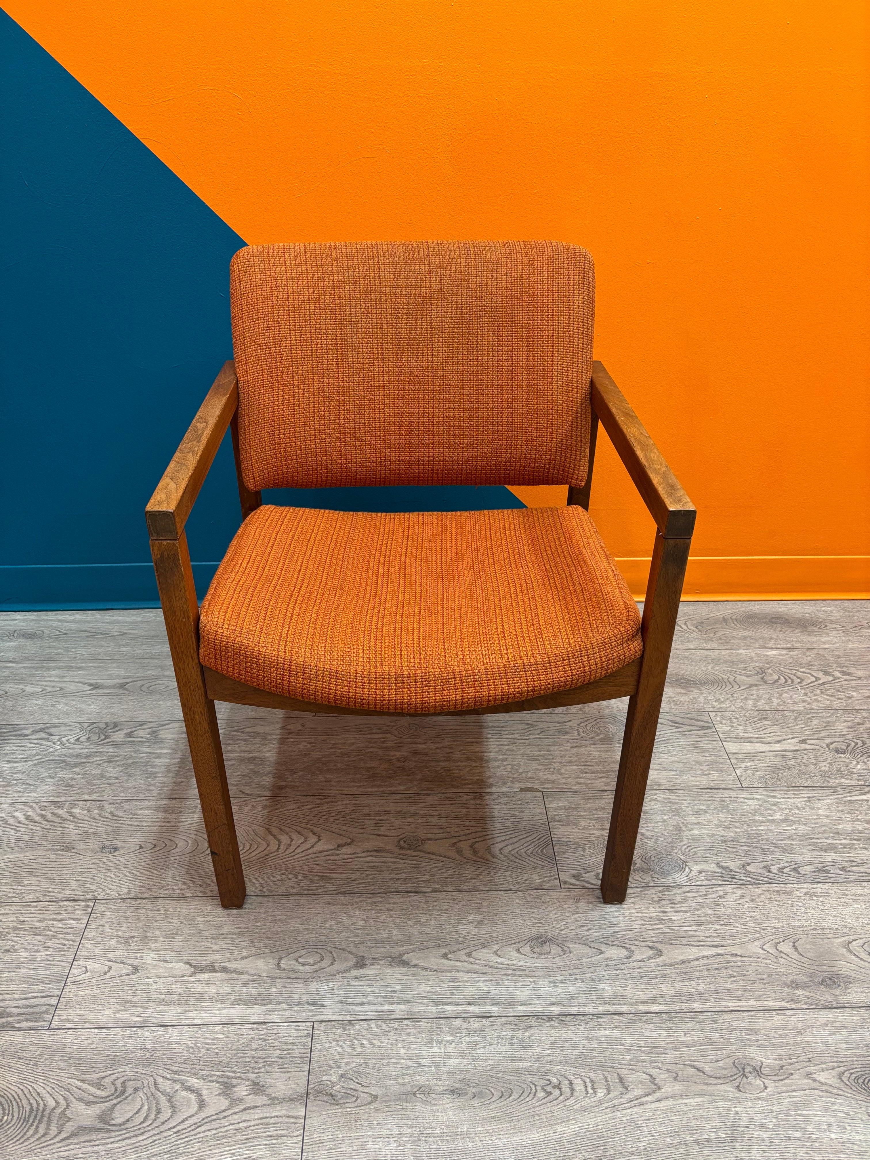 Orange Accent Chair