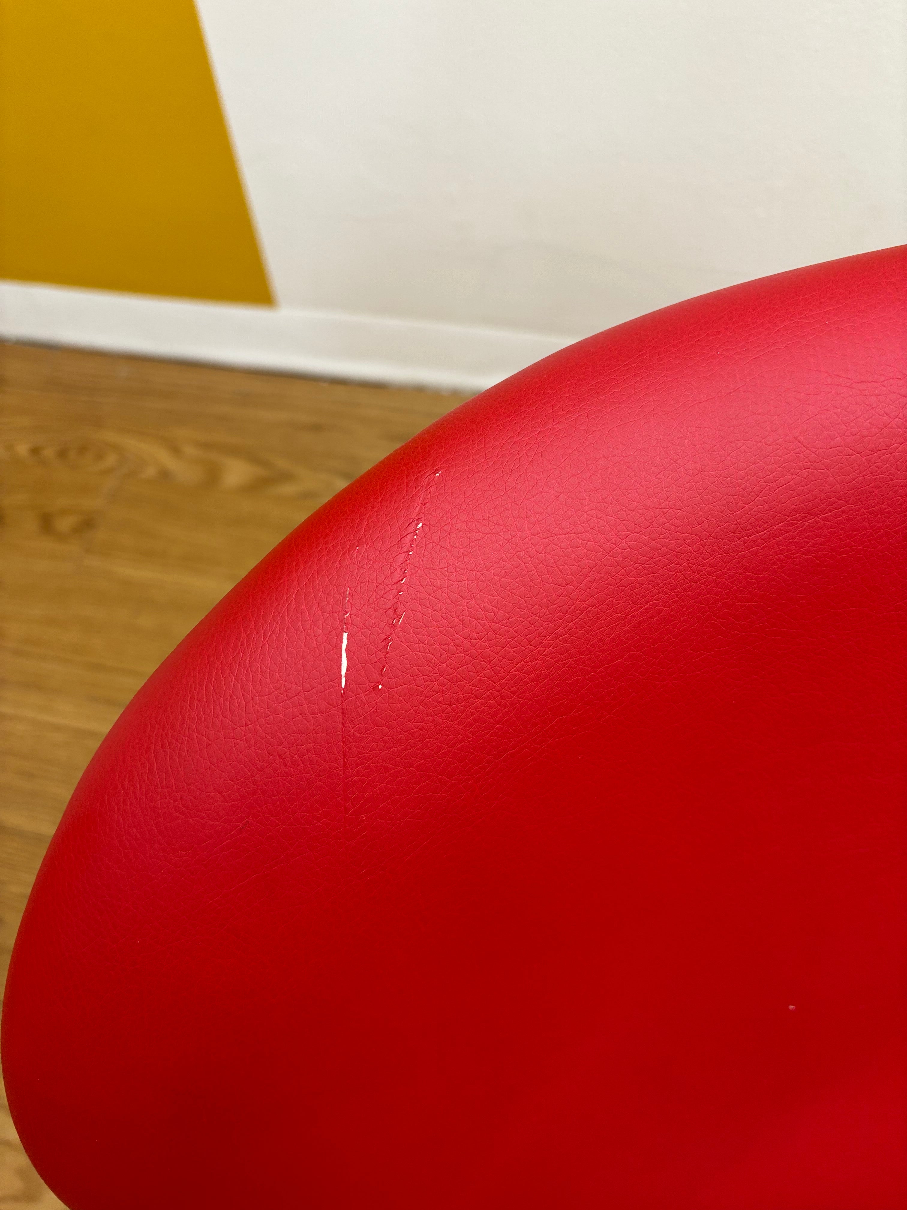 Red Lounge Chair