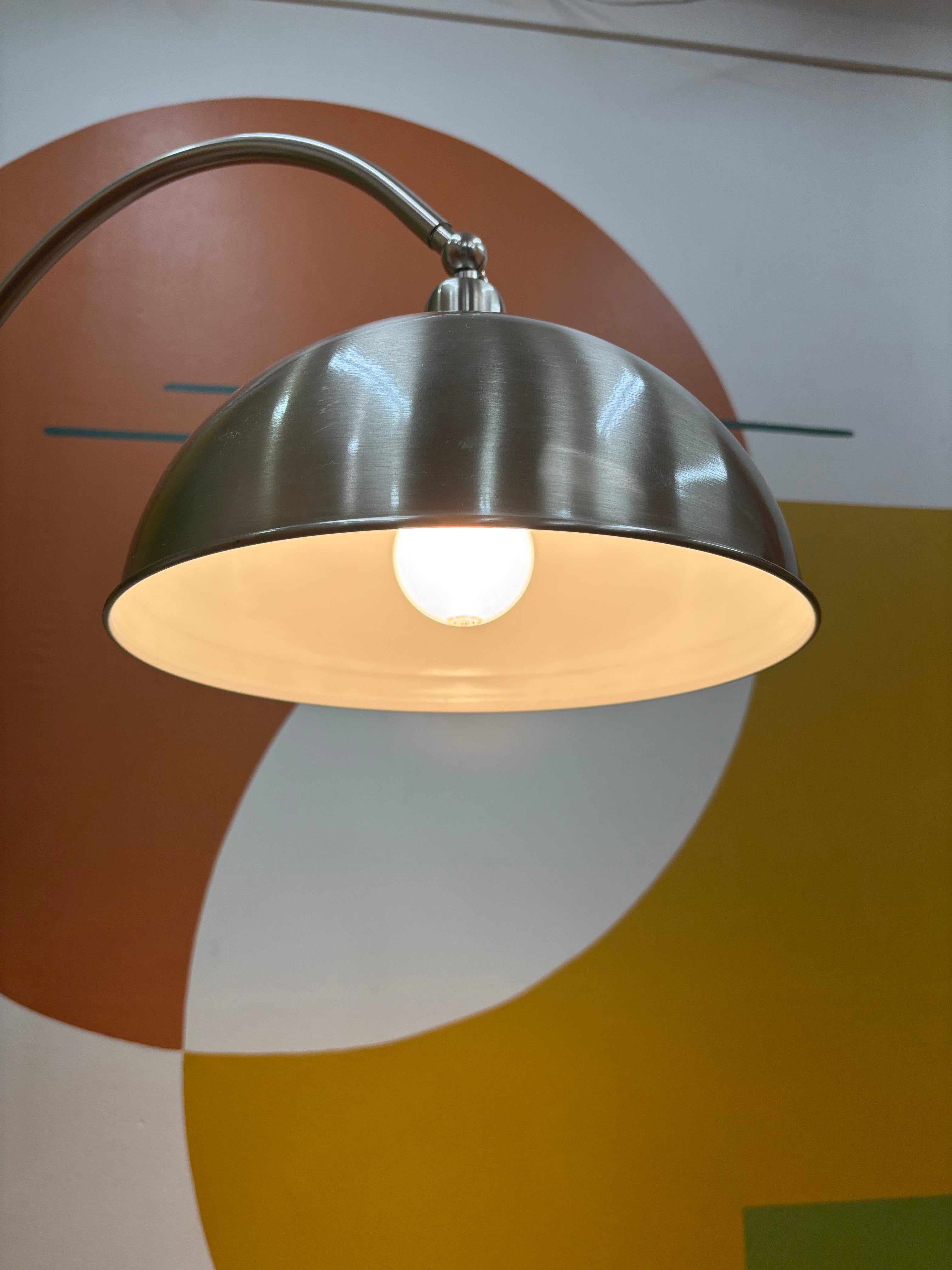 Chrome Arched Floor Lamp