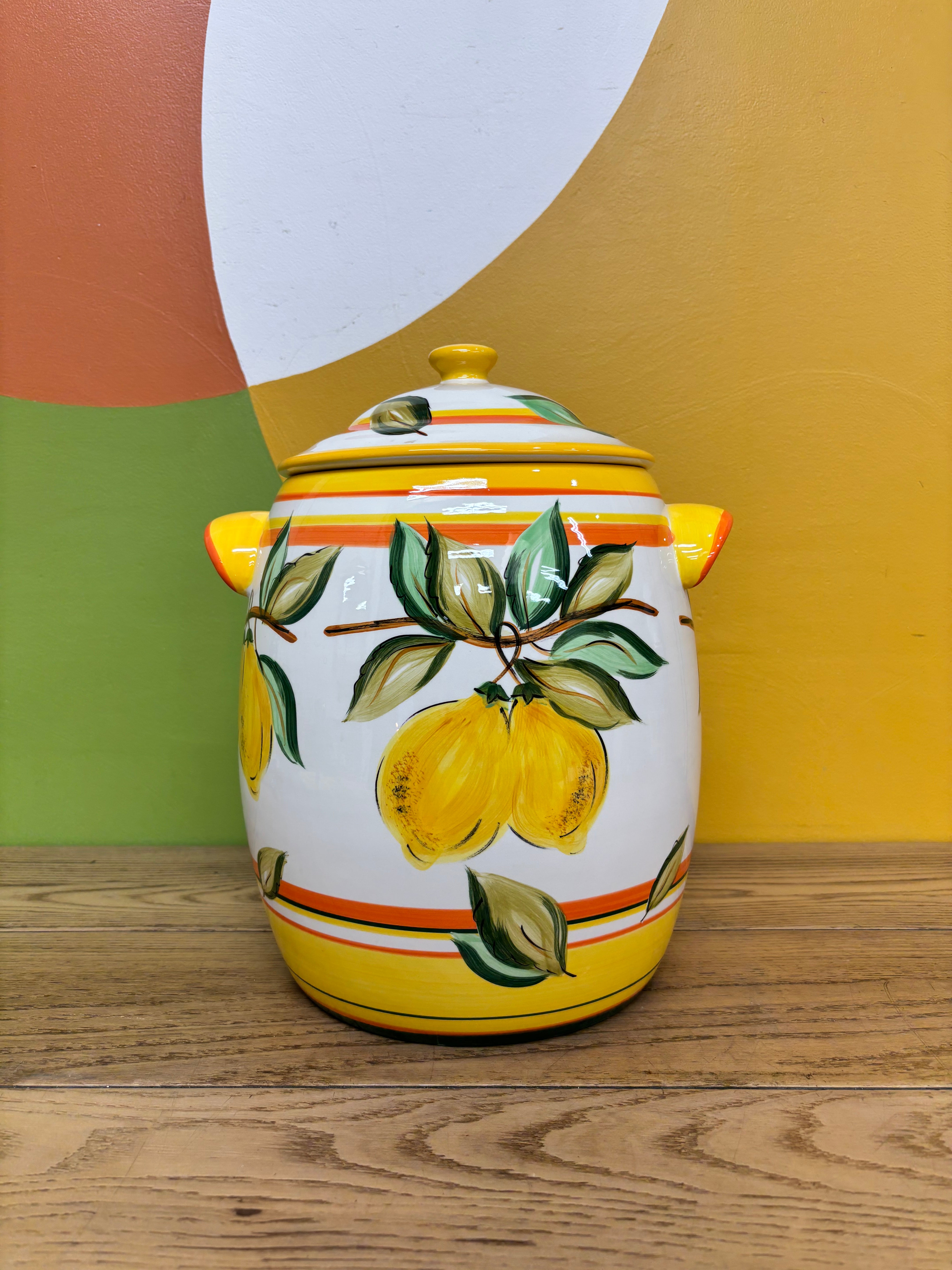 Large Lemon Beverage Dispenser