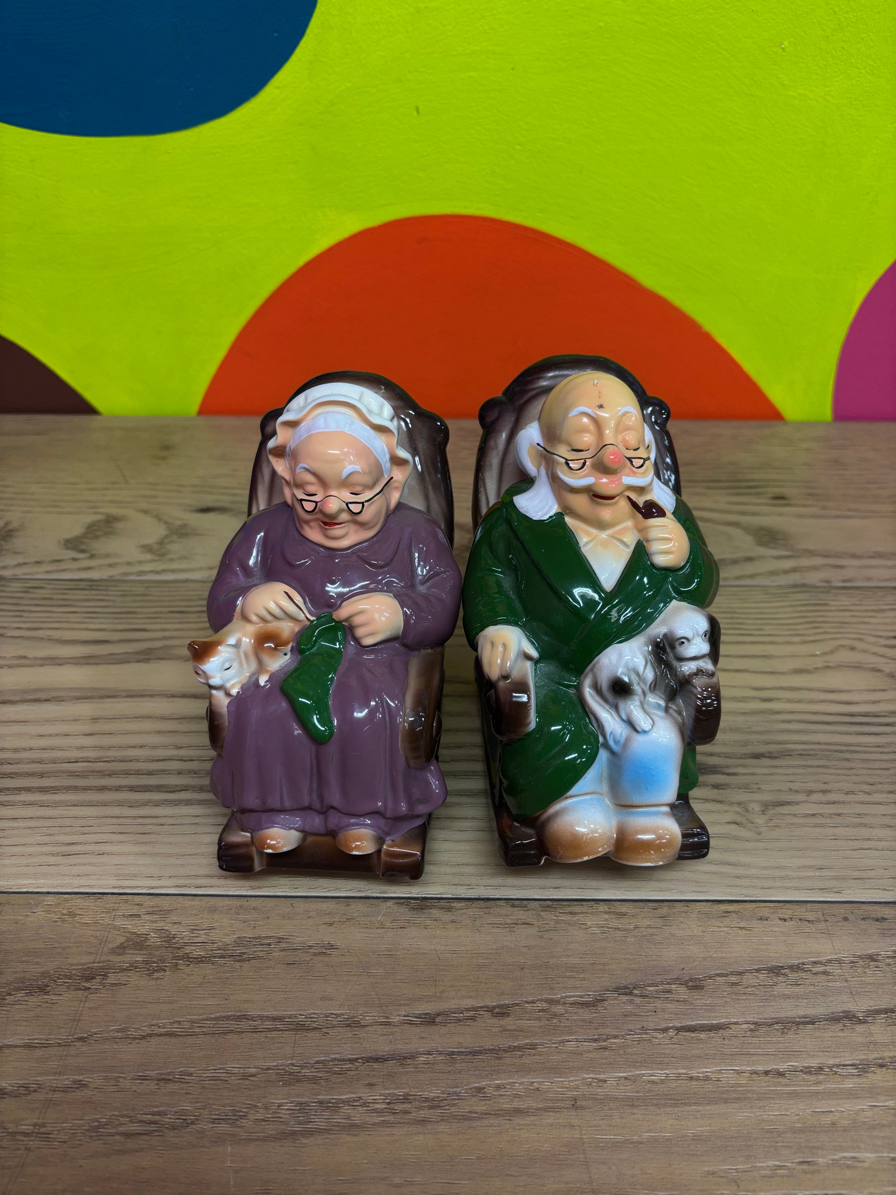 Grandma & Grandpa Retirement Fund Coin Banks