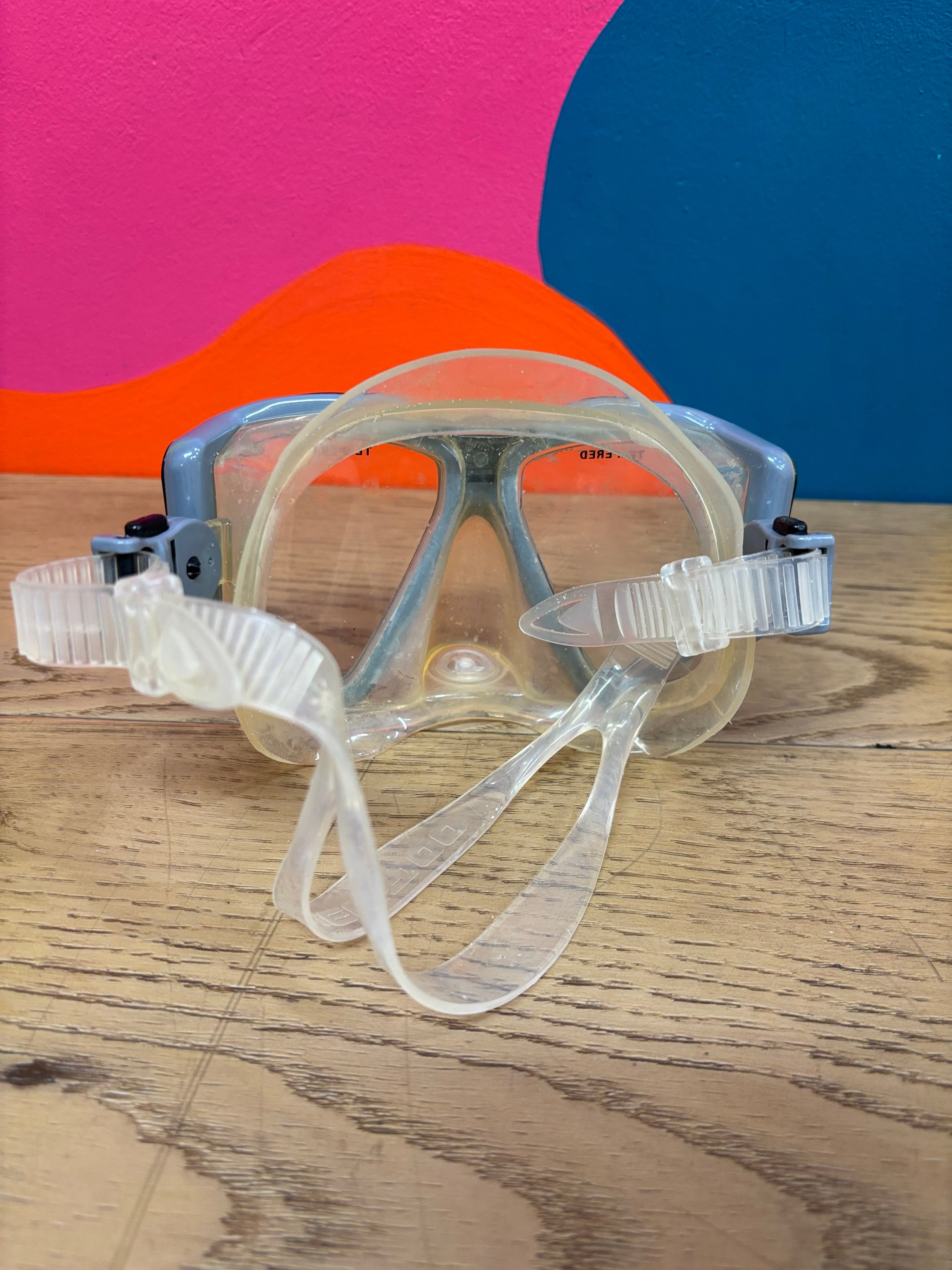 Black Seadoo Snorkel Set (Men Size 9-13)