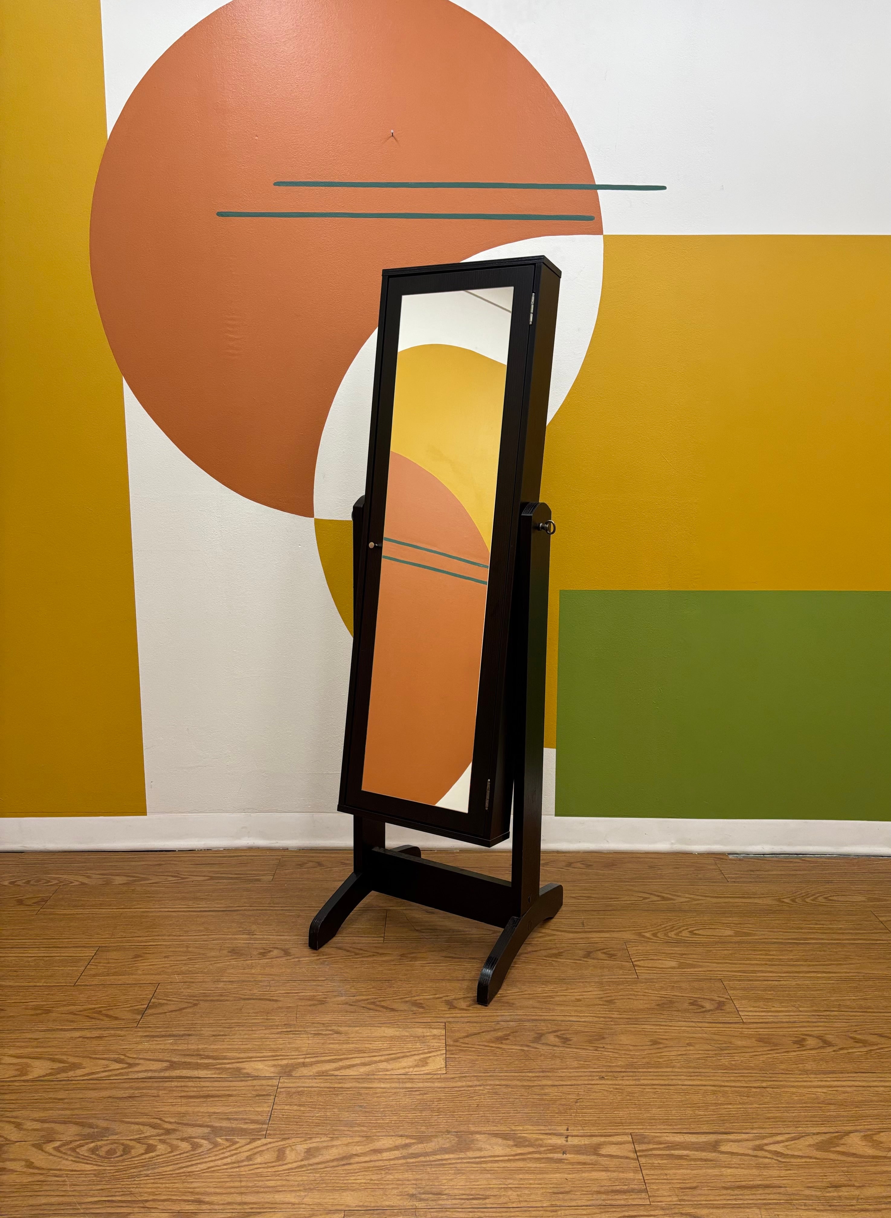 Jewelry Armoire with Mirror