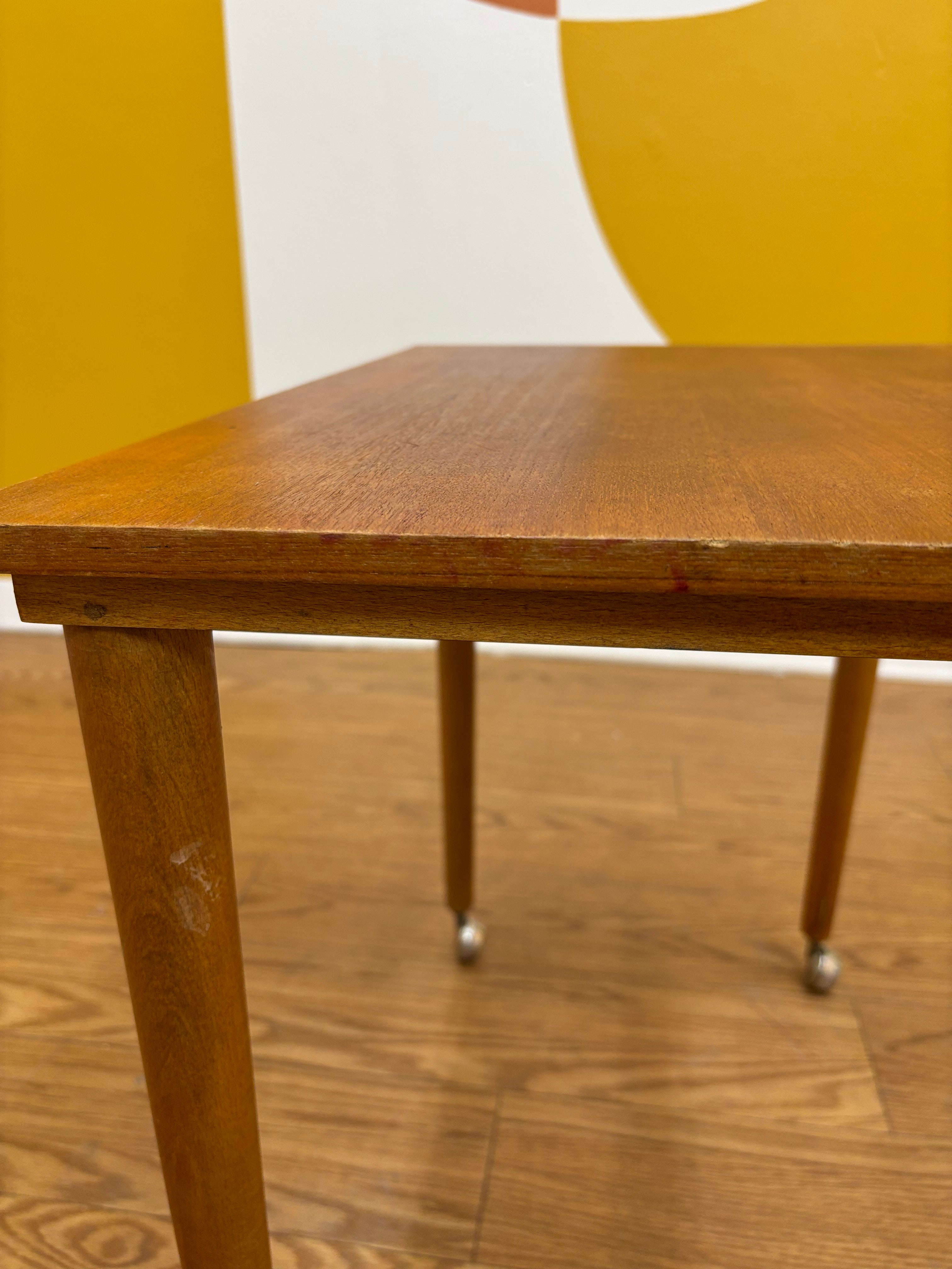 Rolling Side Table
