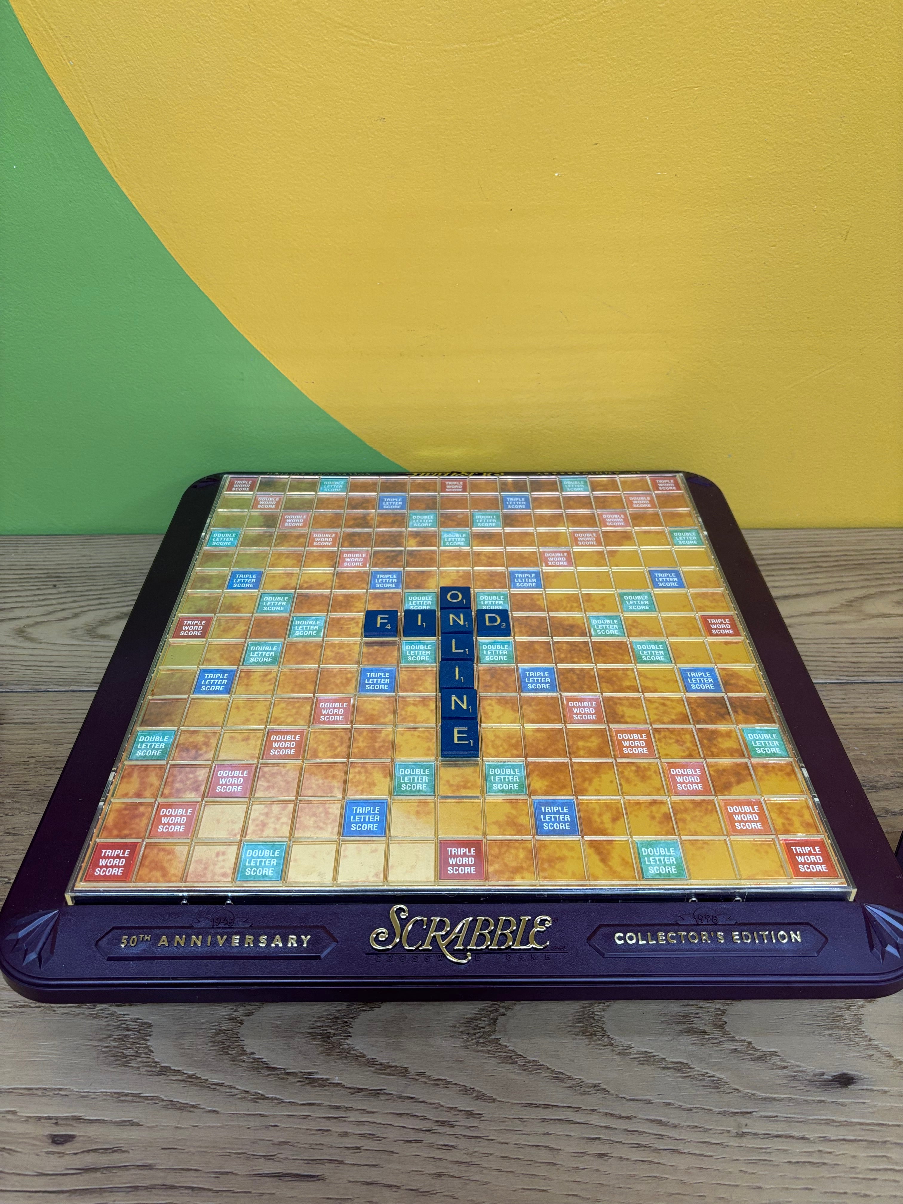 50th Anniversary Scrabble Board Game