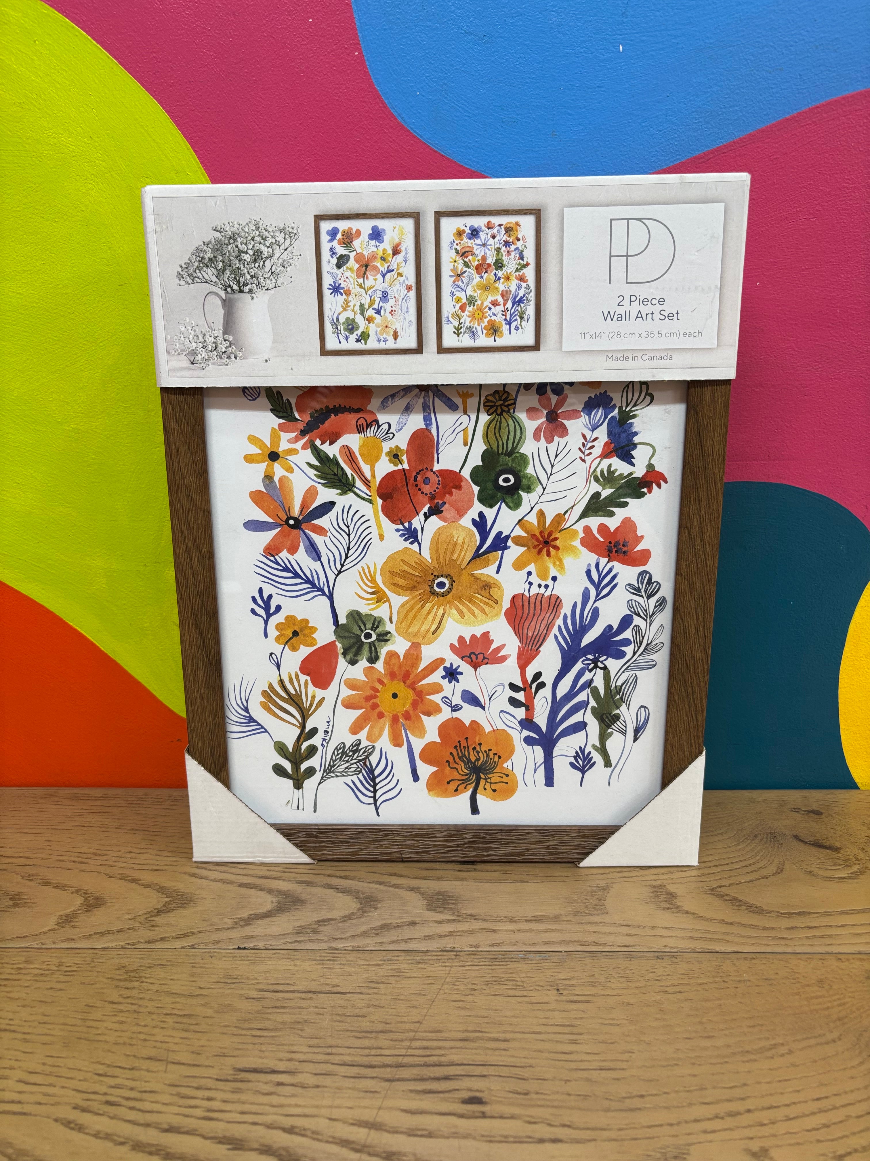 2 Piece Wall Art Set - NEW