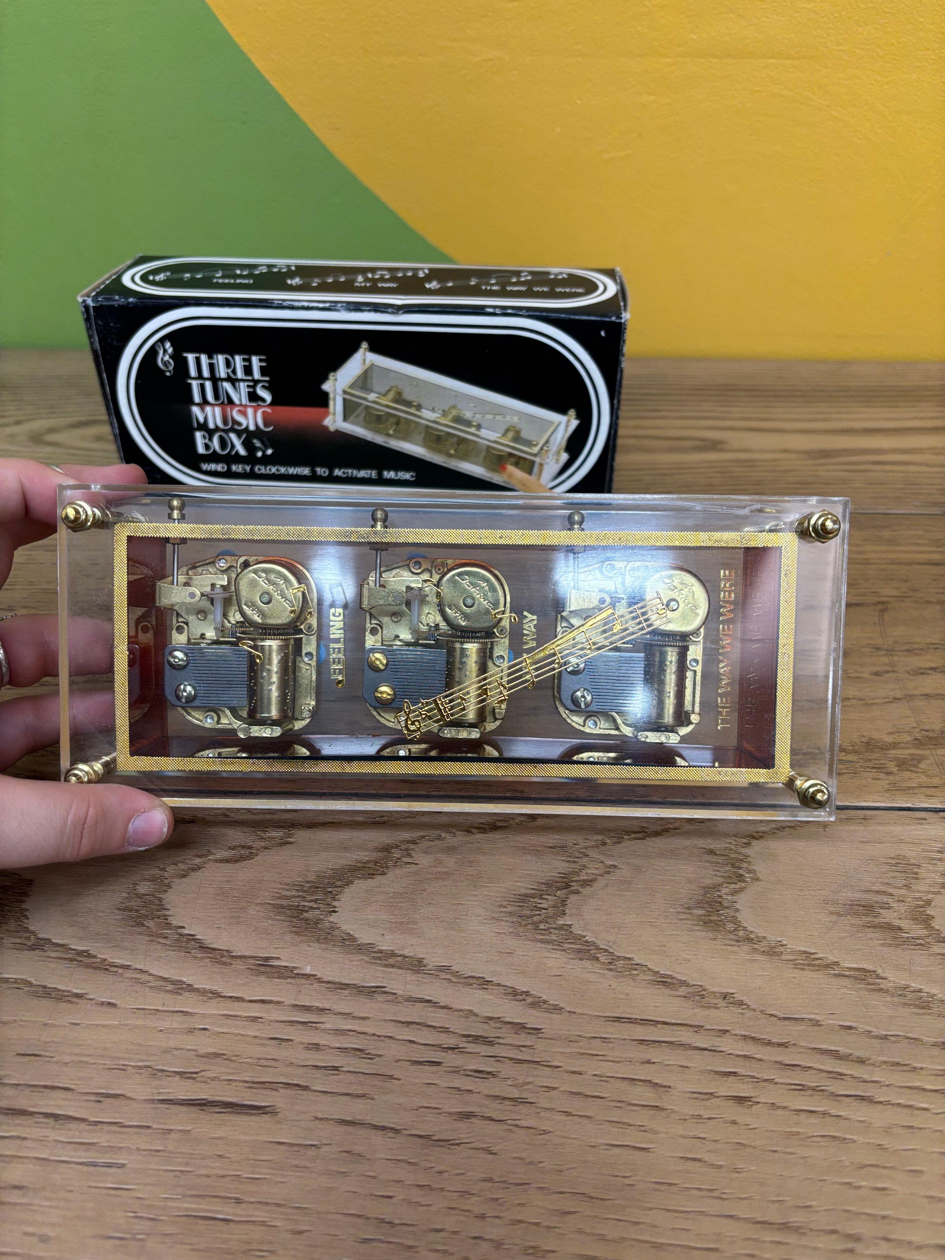 Three Tunes Music Box