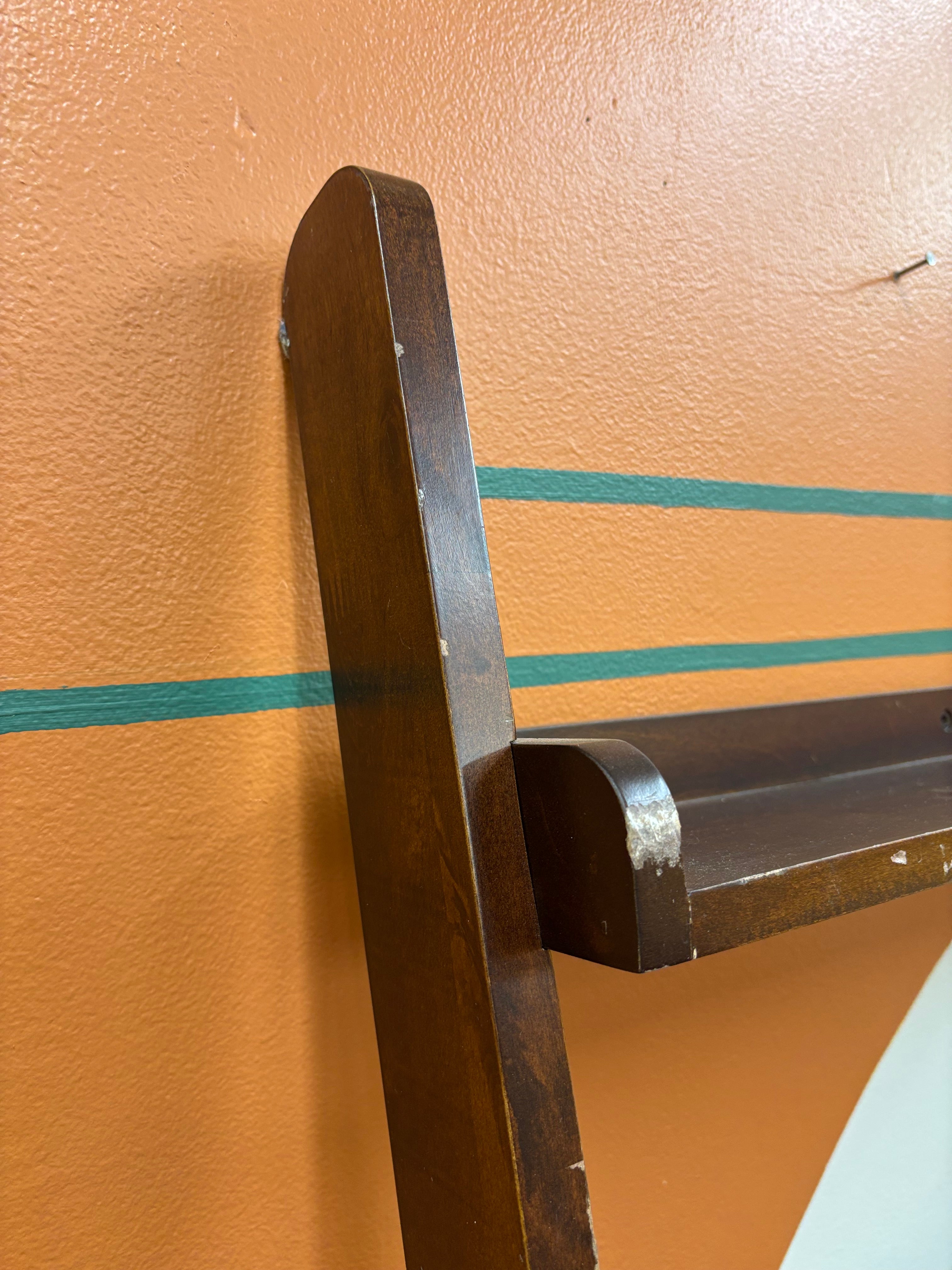 Wood Leaning Ladder Shelf (2 available)