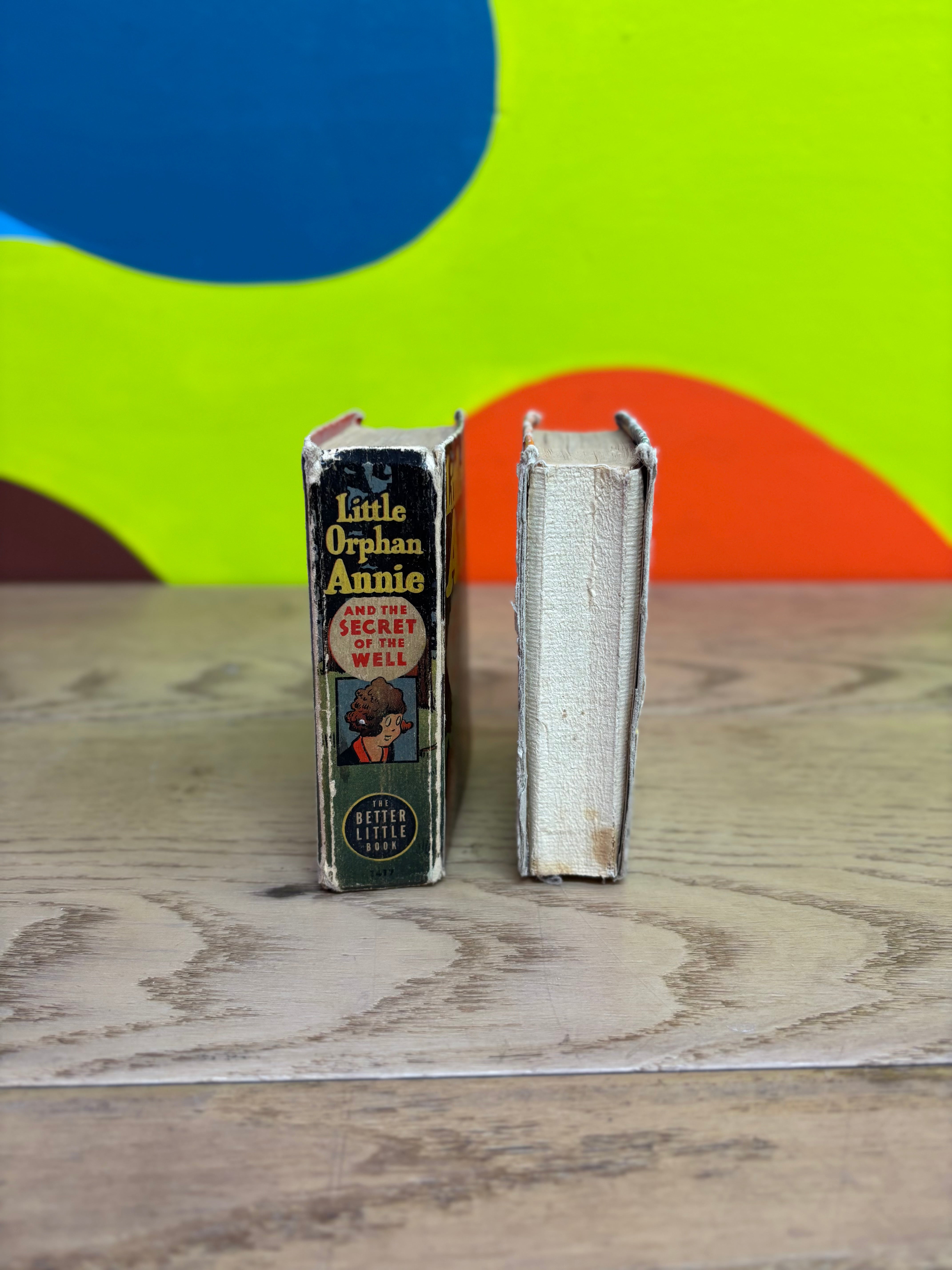 1940's Mickey Mouse and Little Orphan Annie Books