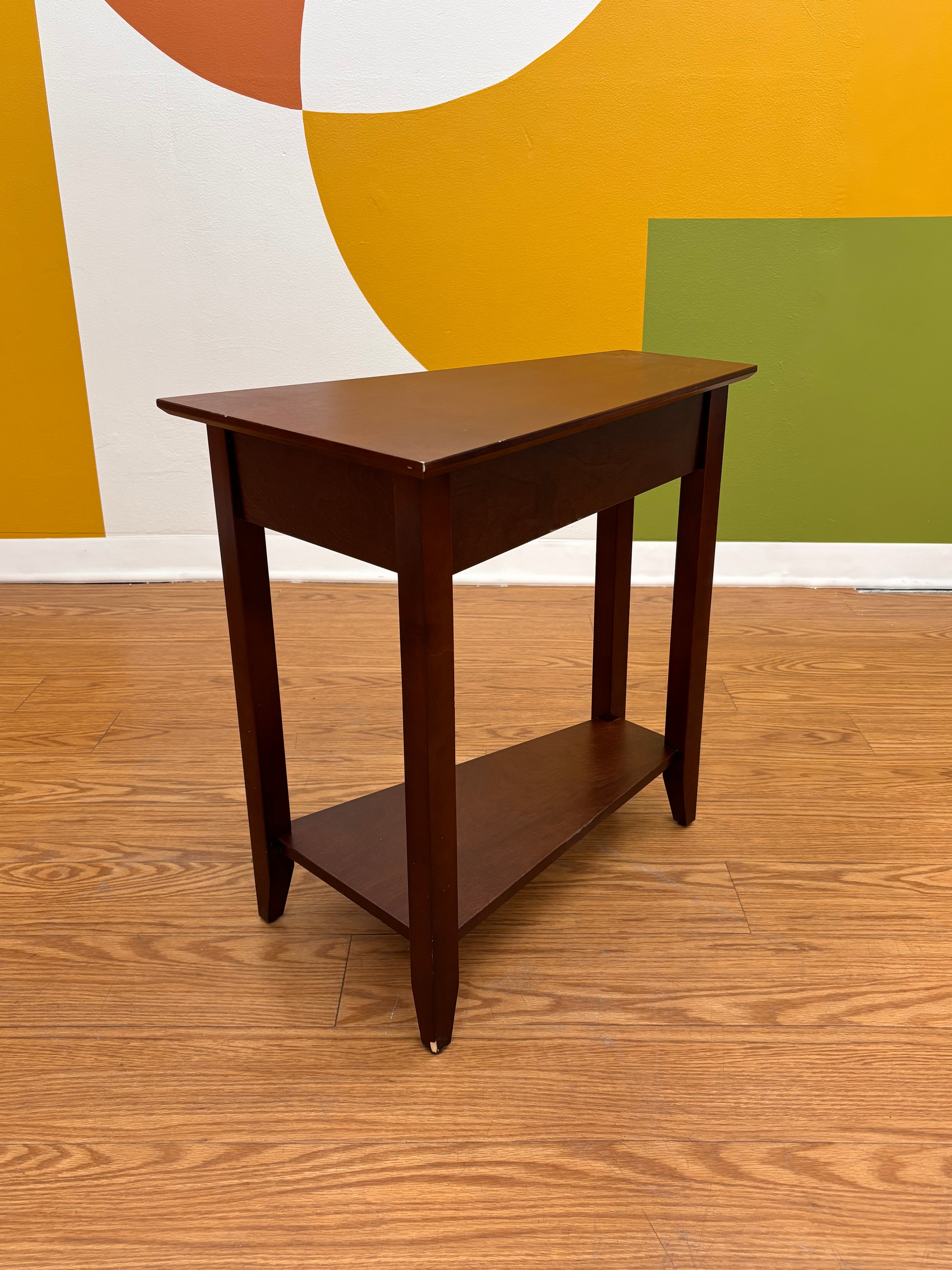 Wood End Table
