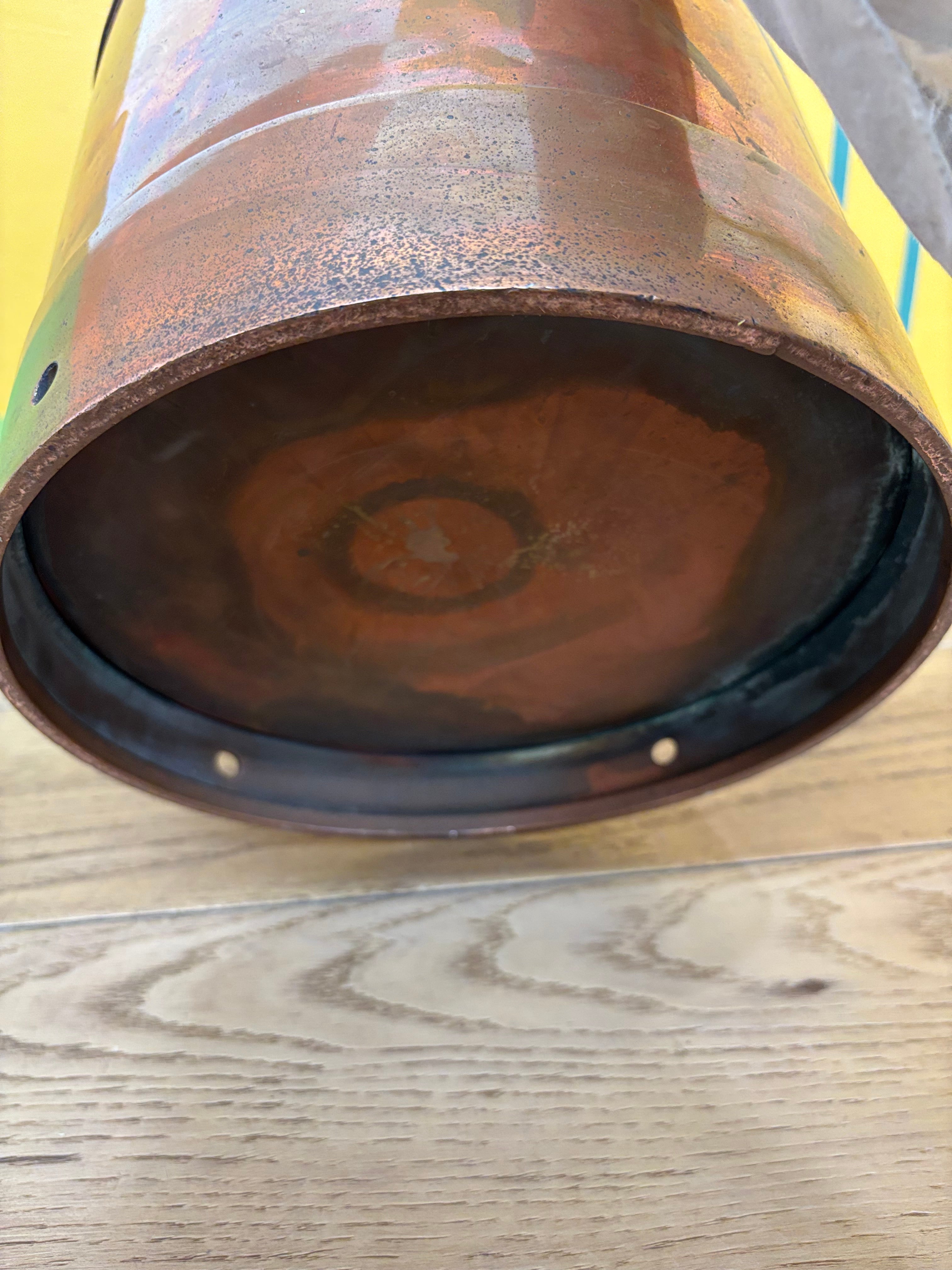 Copper Milk Can