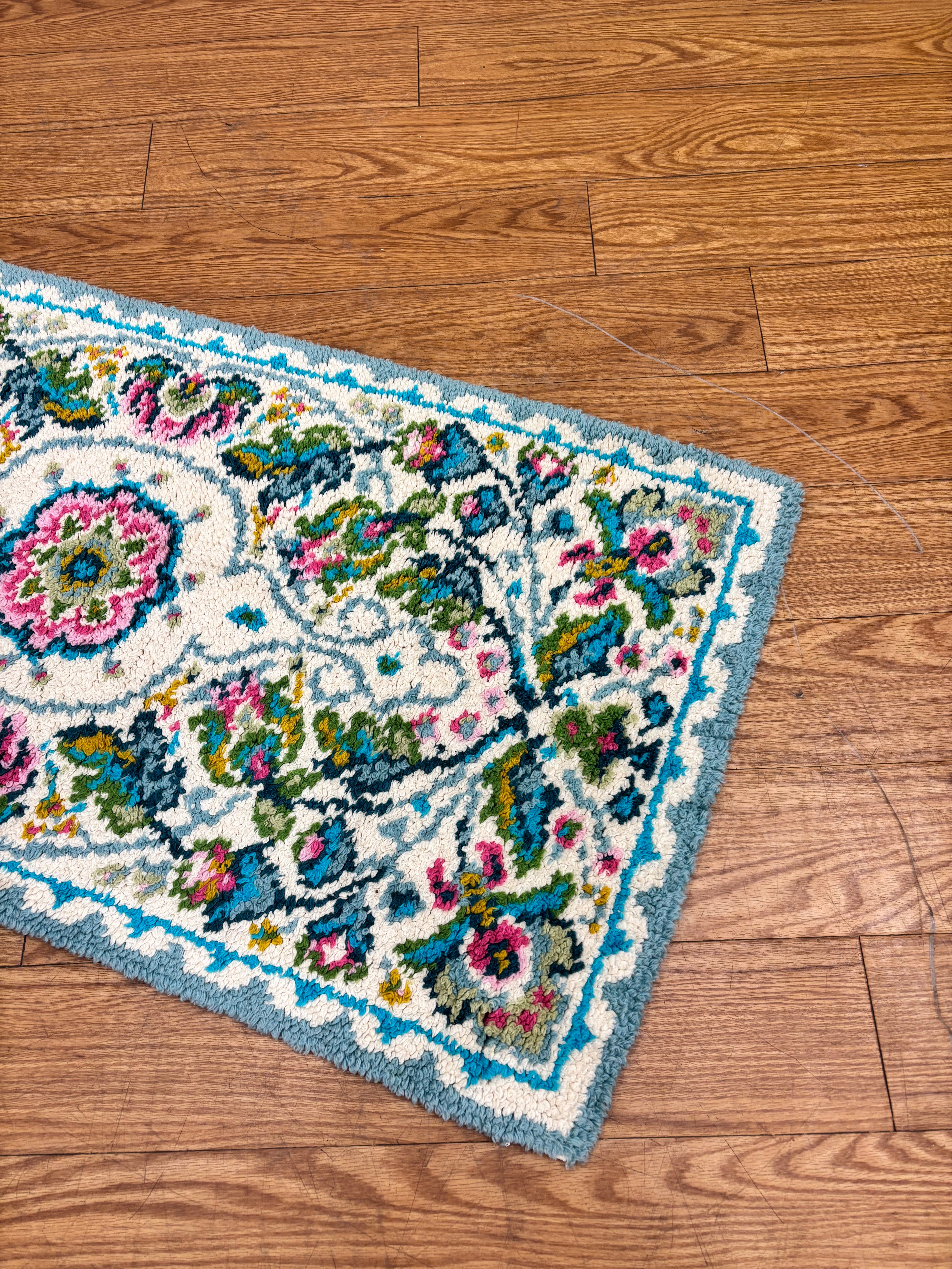 Small Floral Rug