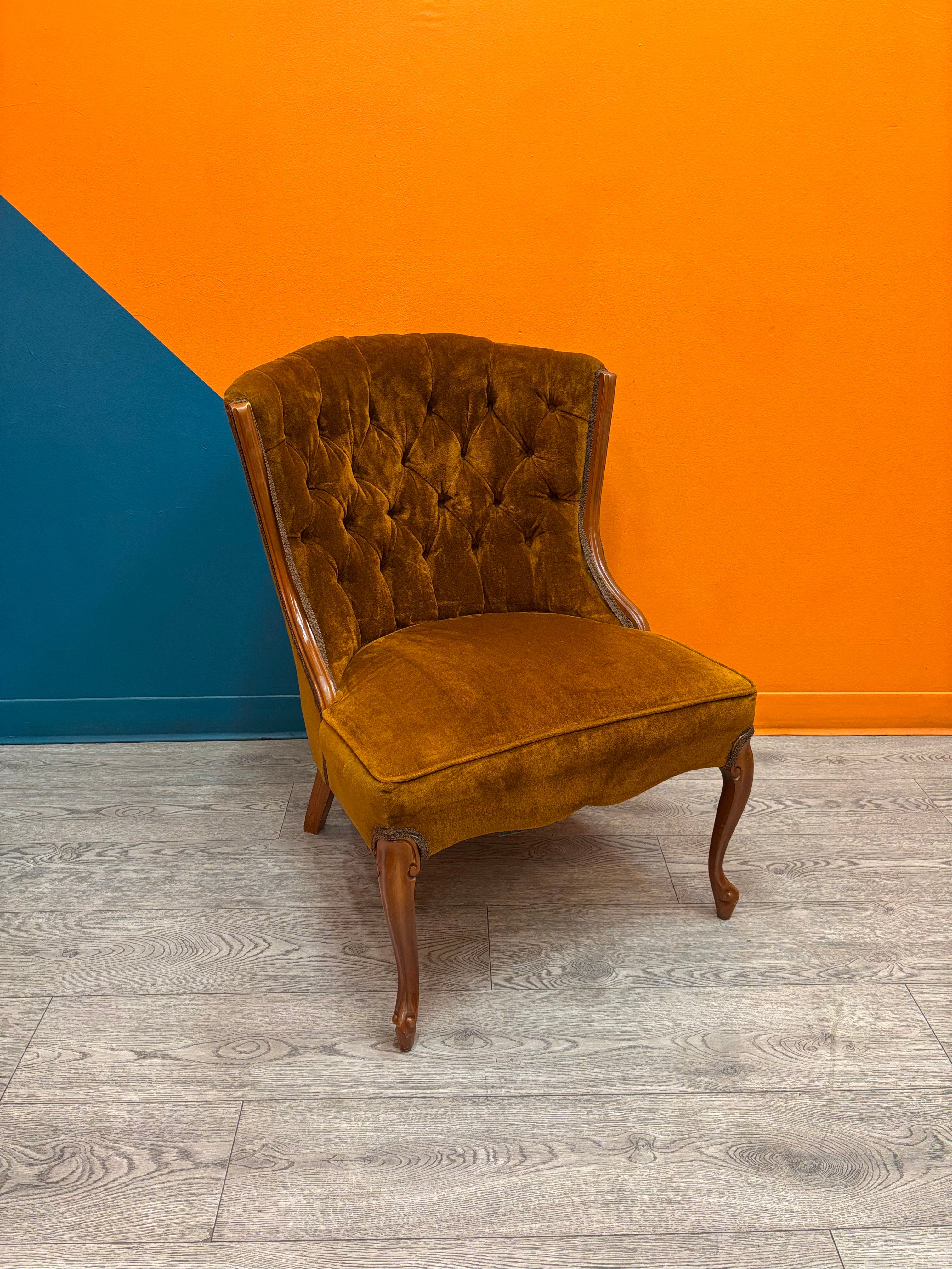 Brown Accent Armchair