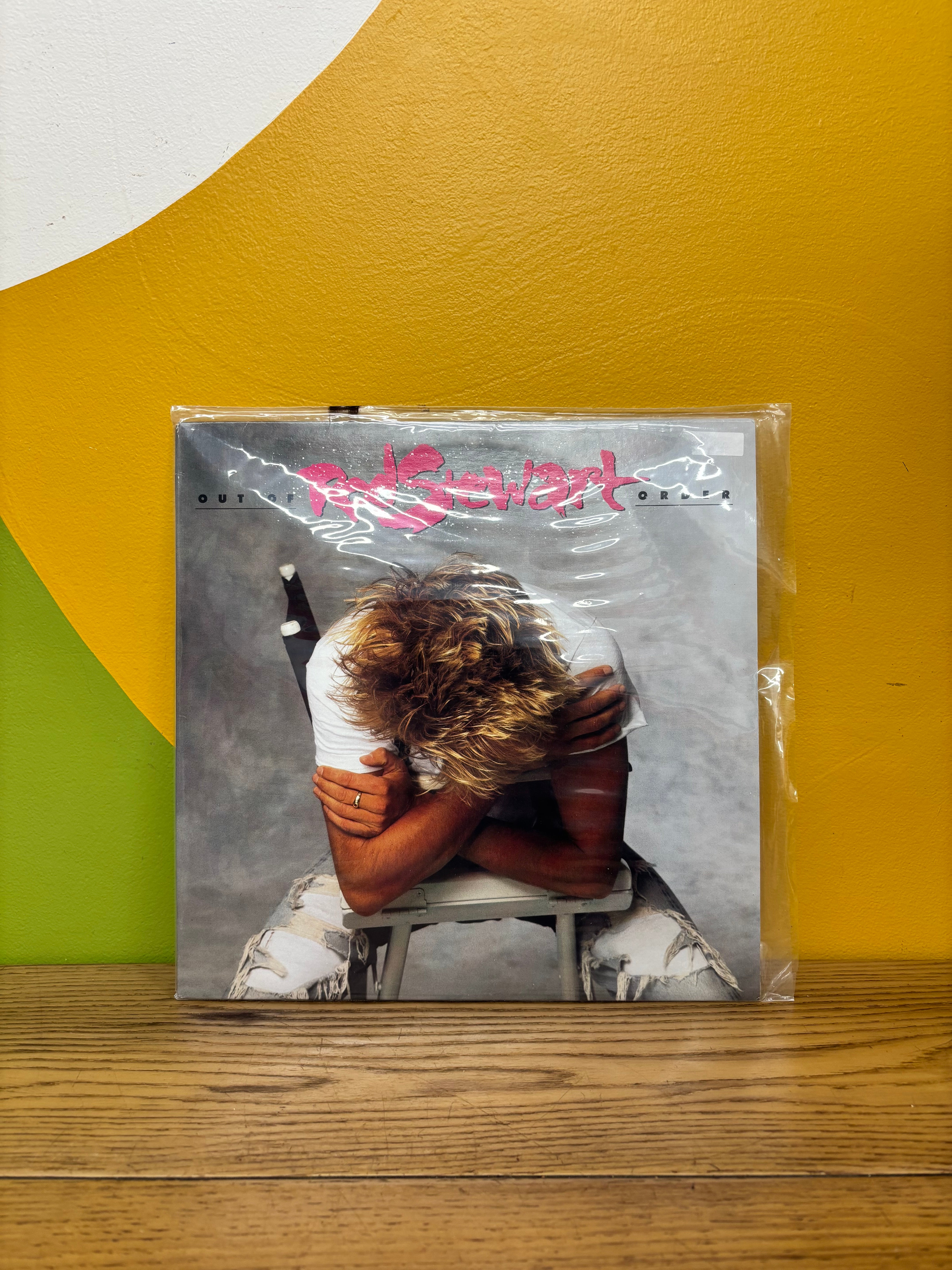Out of Order by Rod Stewart Vinyl 1988