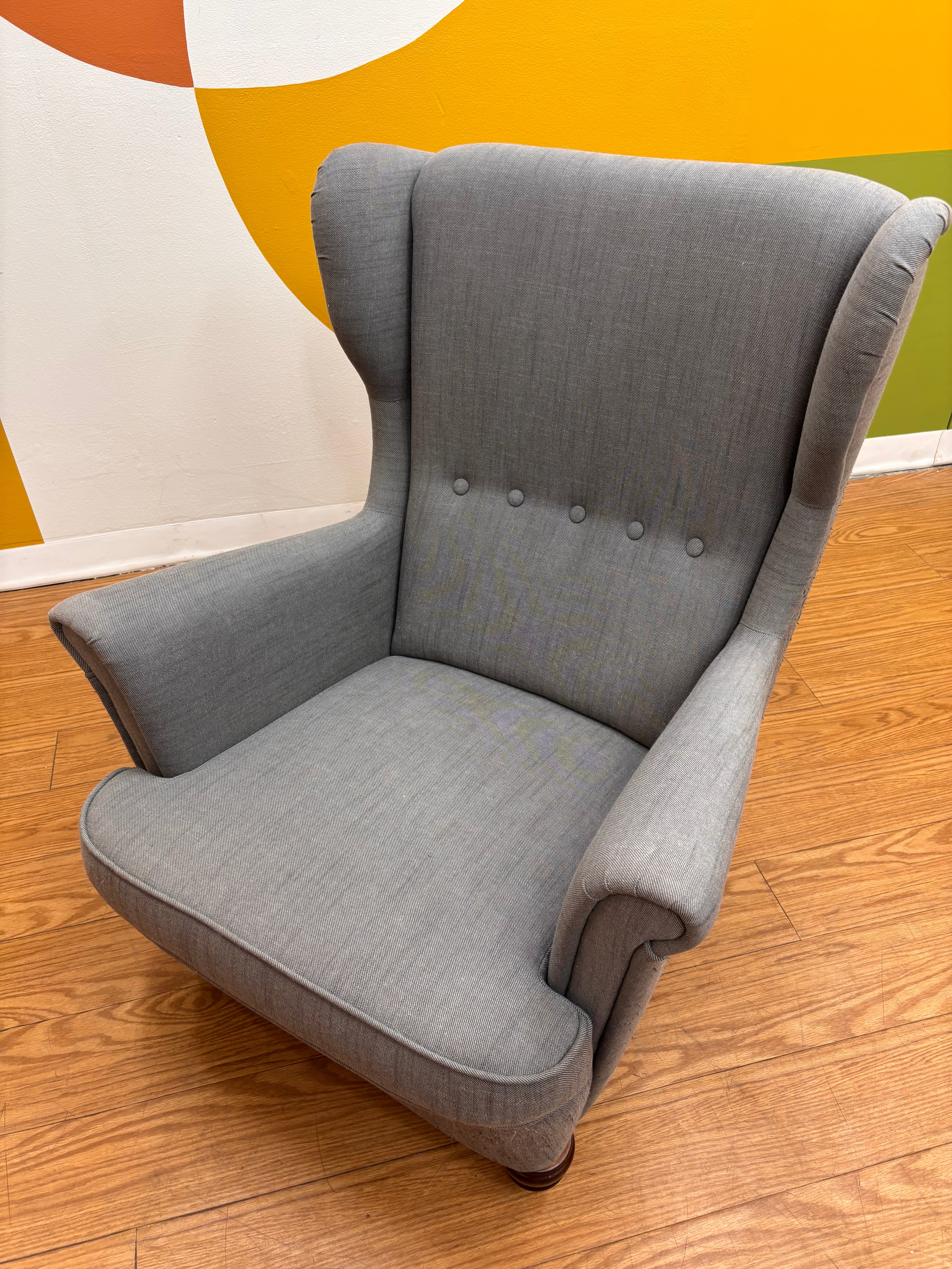 Grey Armchair