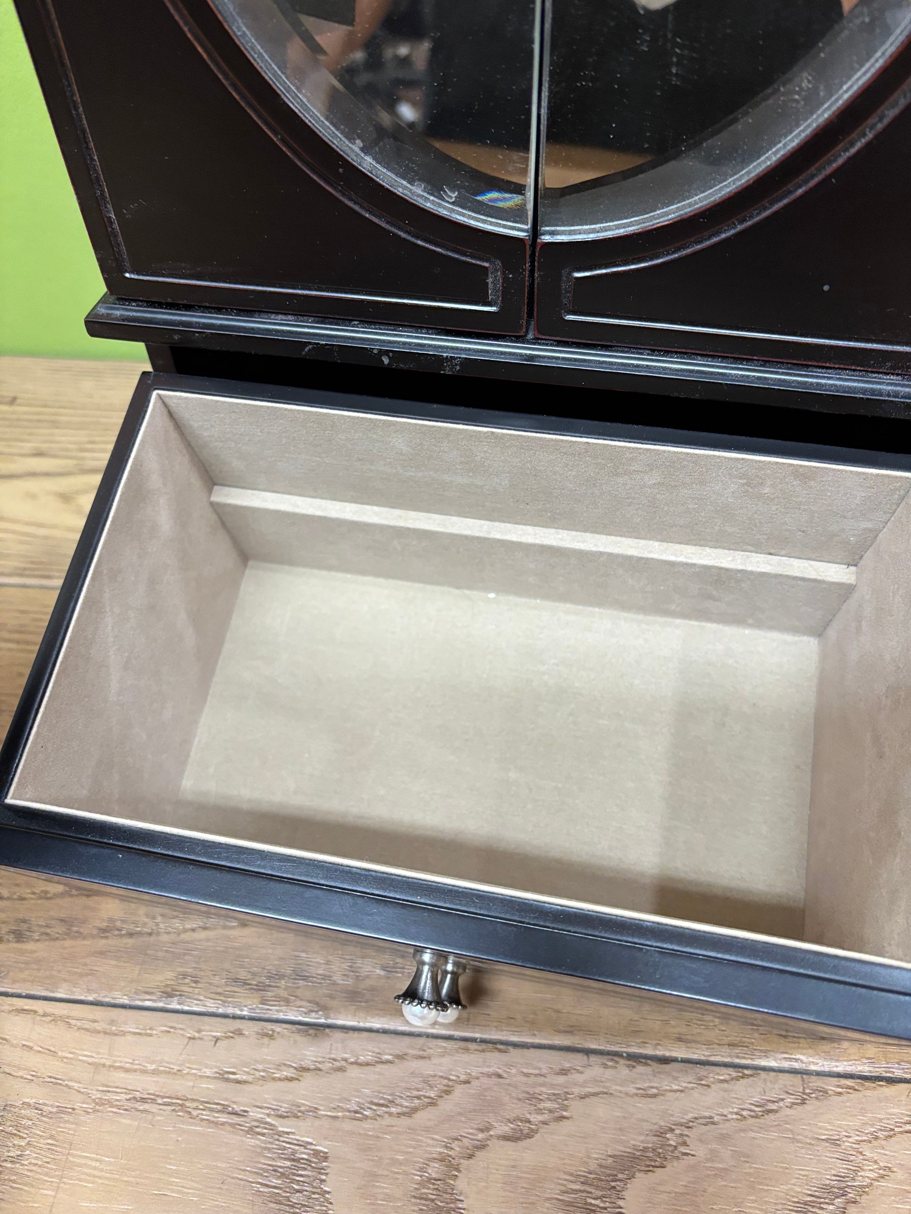 Bombay Mirrored Jewelry Box