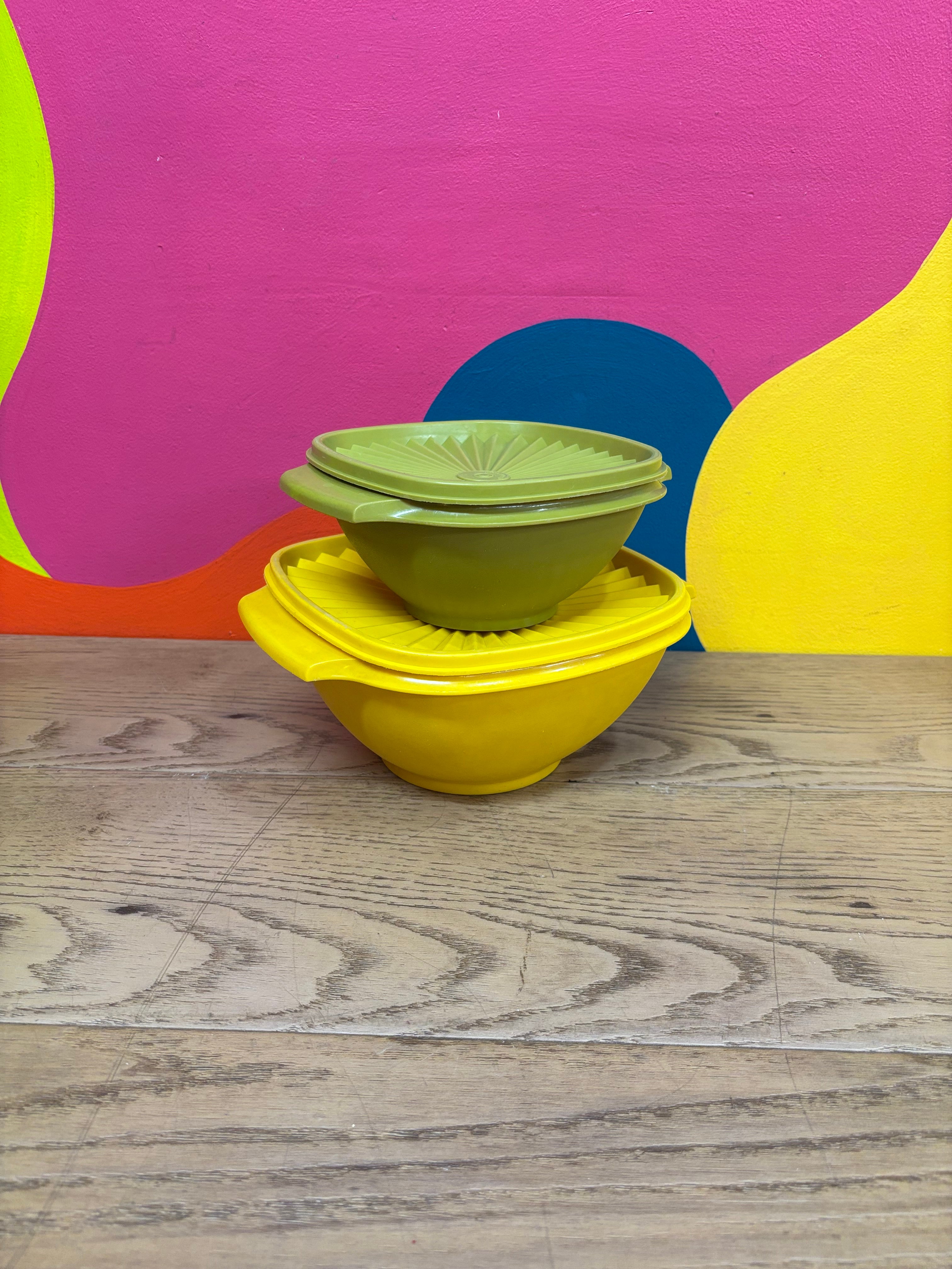 (2) Tupperware Containers