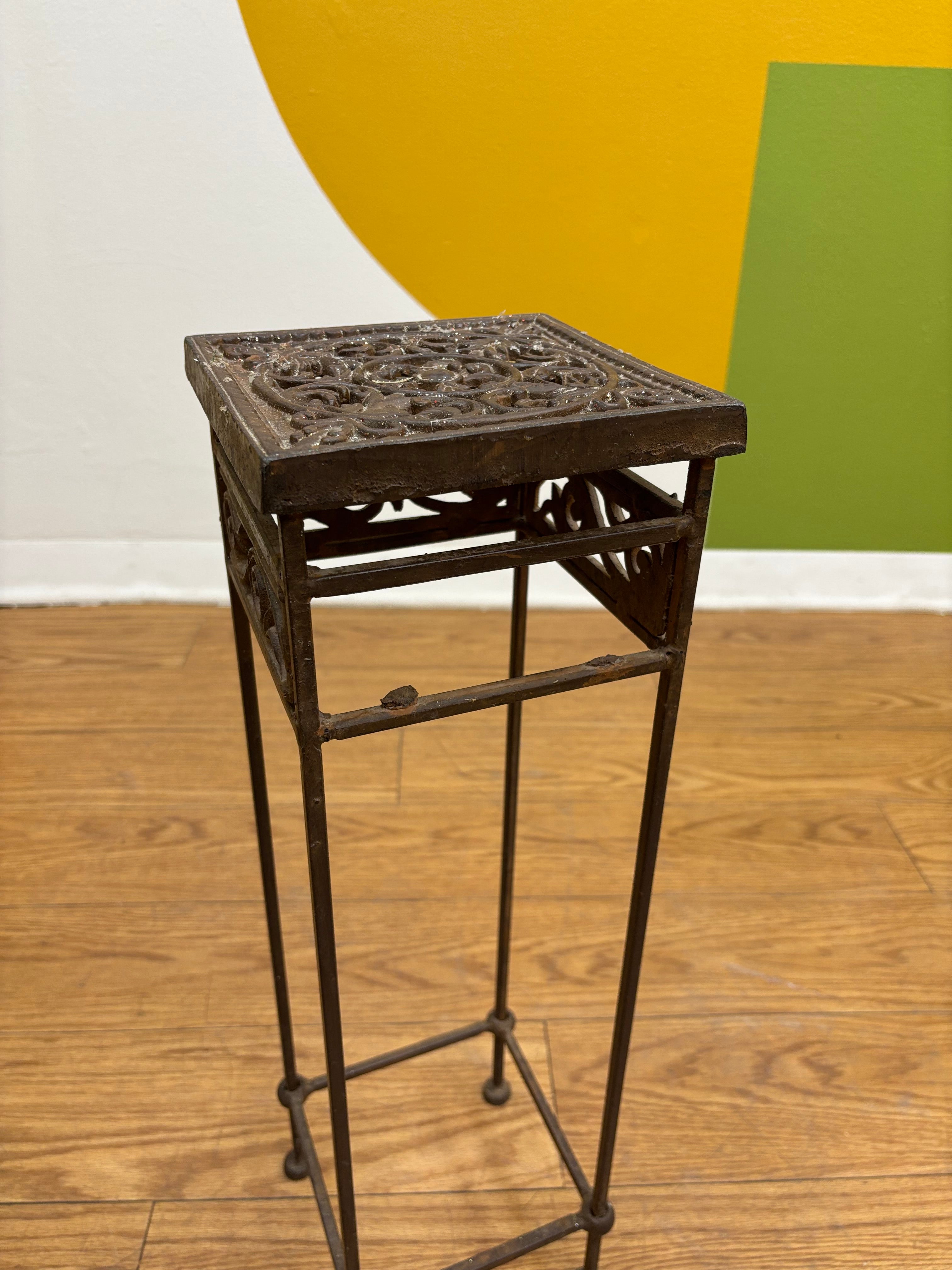 Gold Metal Plant Stand