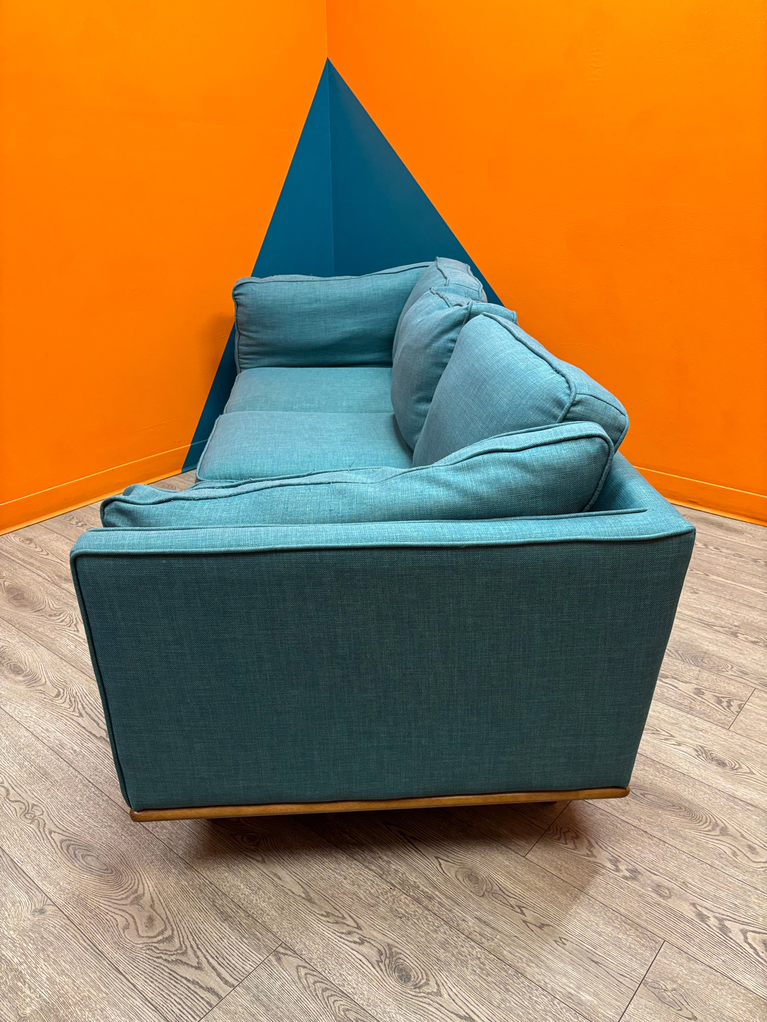 Teal Sofa