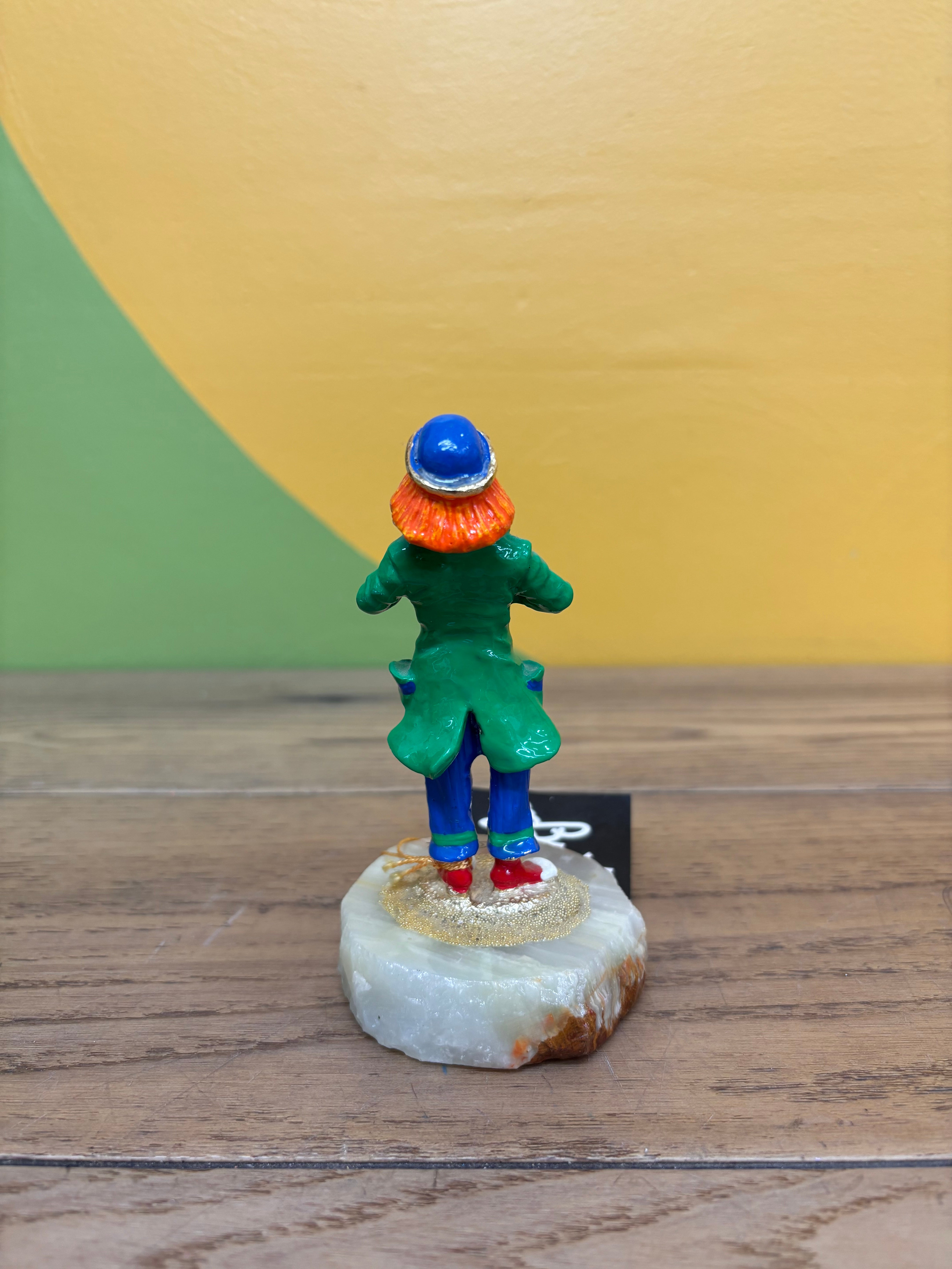 Ron Lee Onyx Clown Statue
