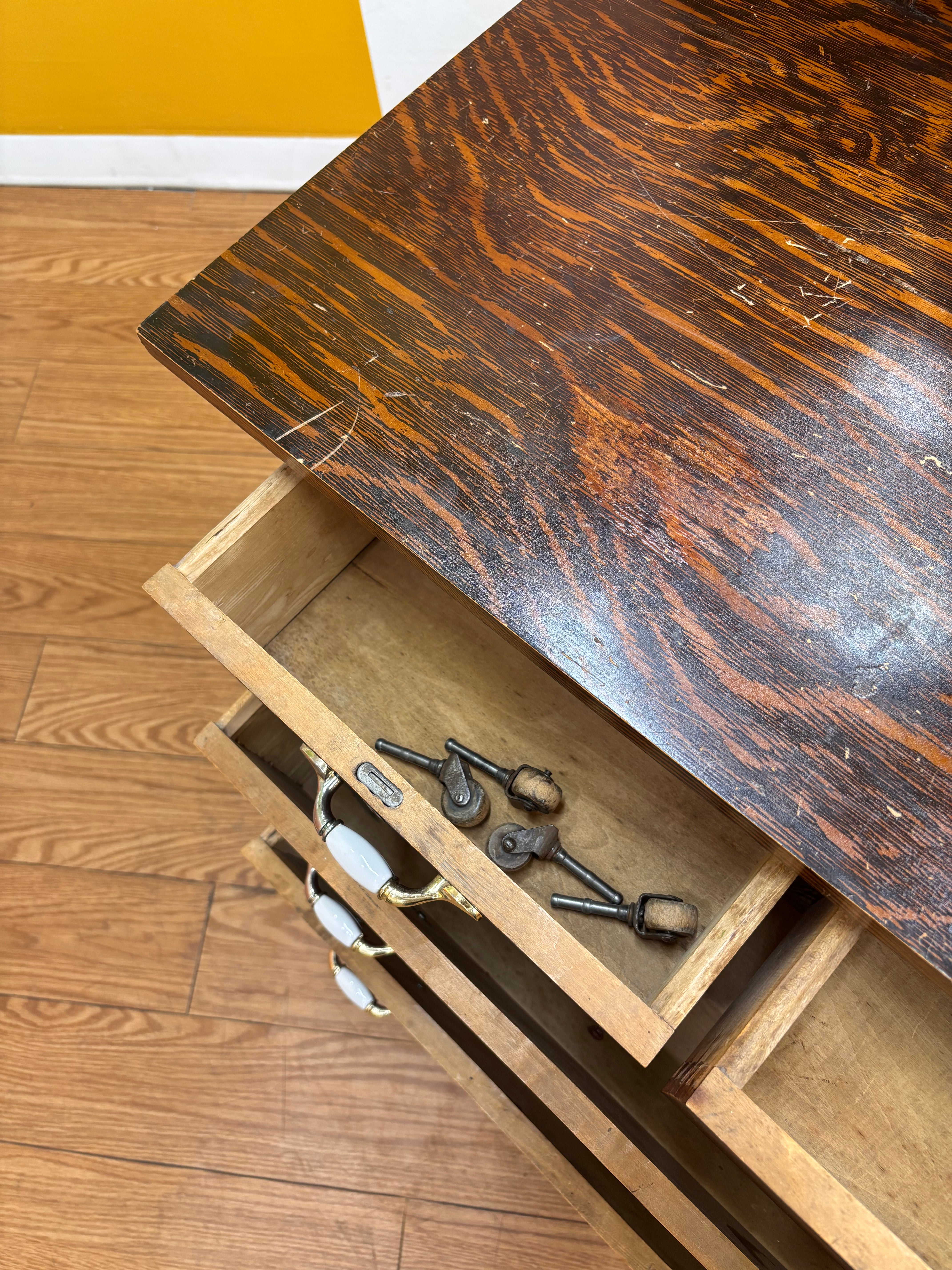 Wood Vanity Dresser
