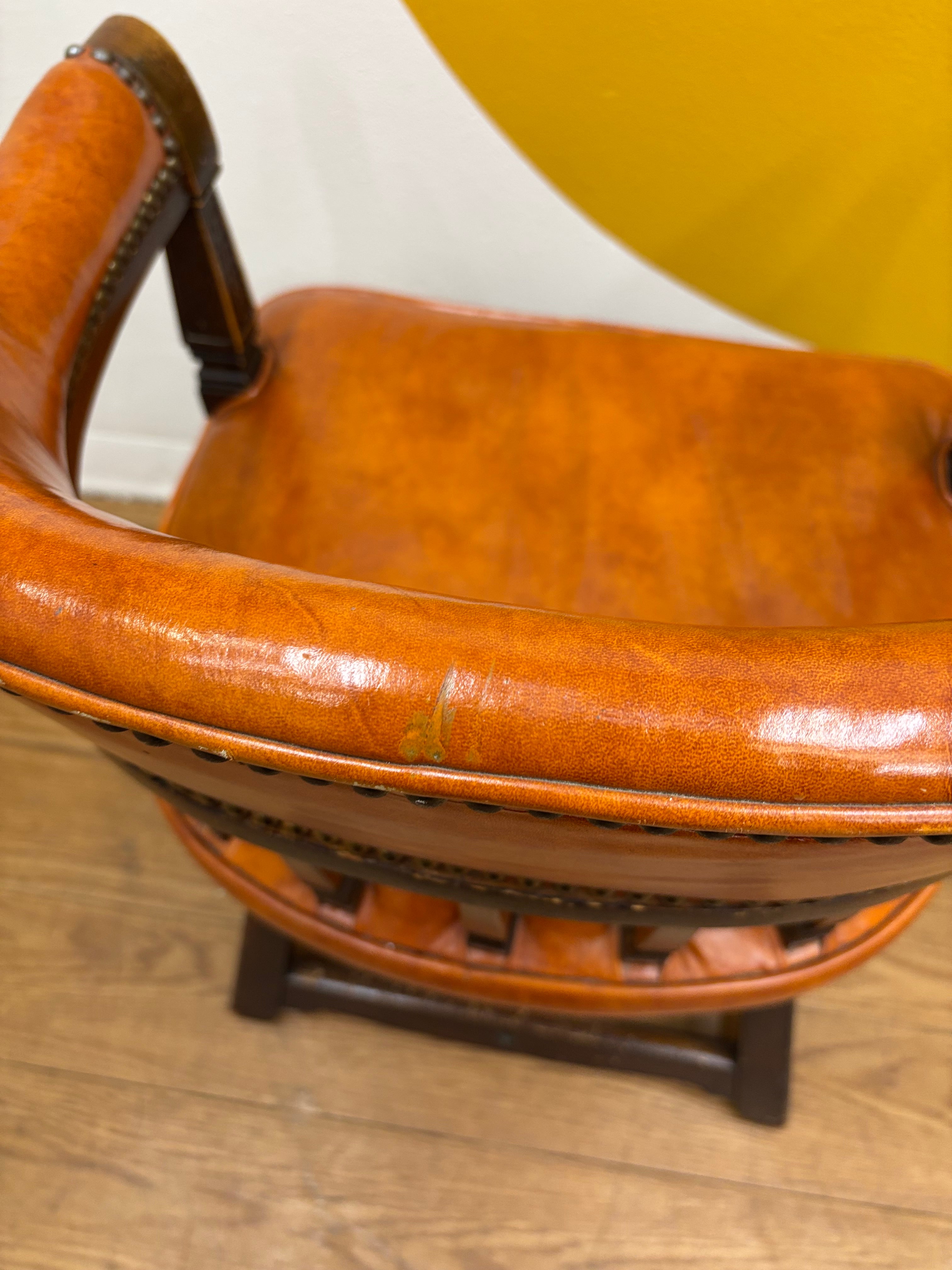 Orange Accent Chair