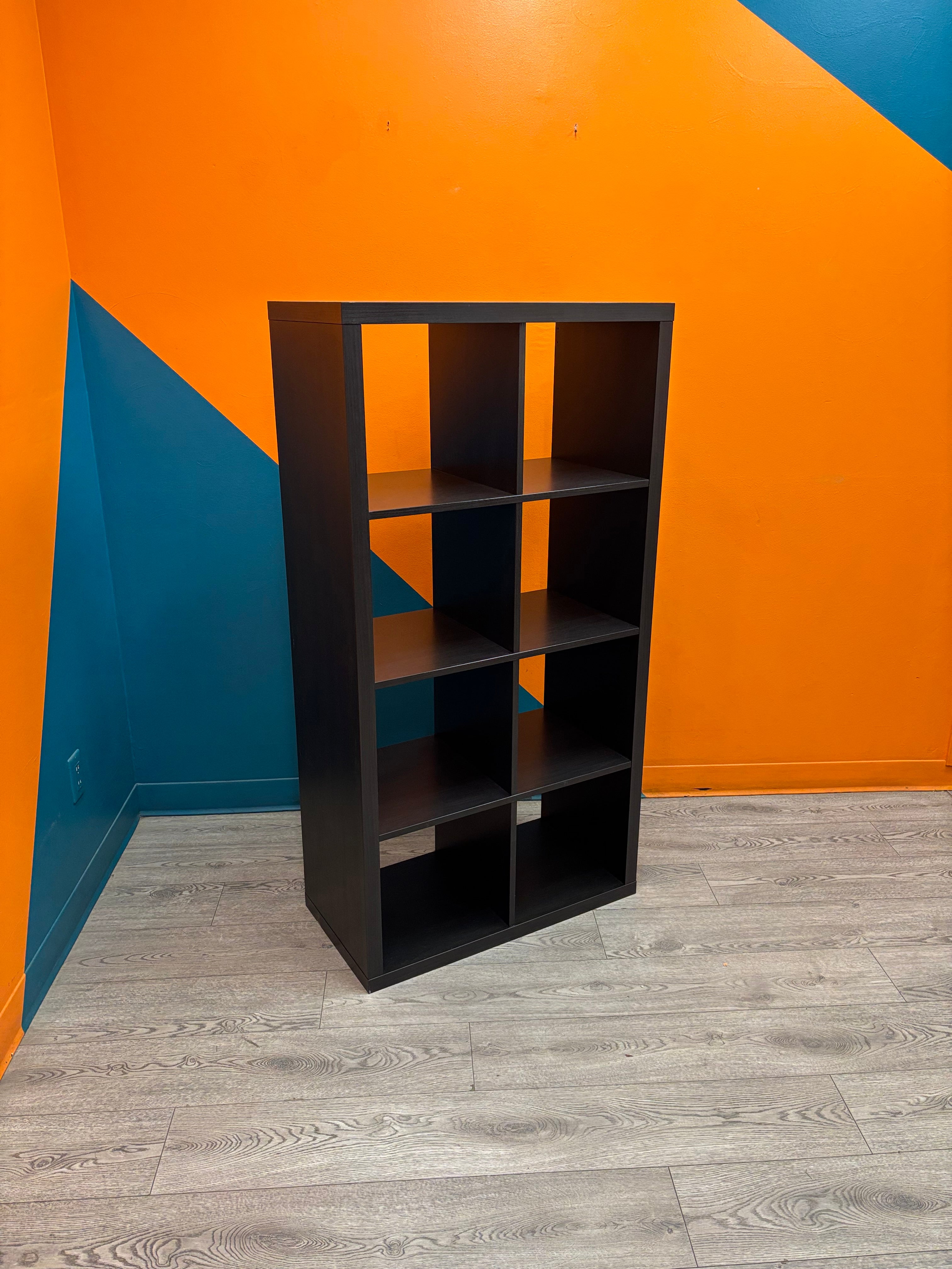 Black Kallax Shelf - 8 Cube