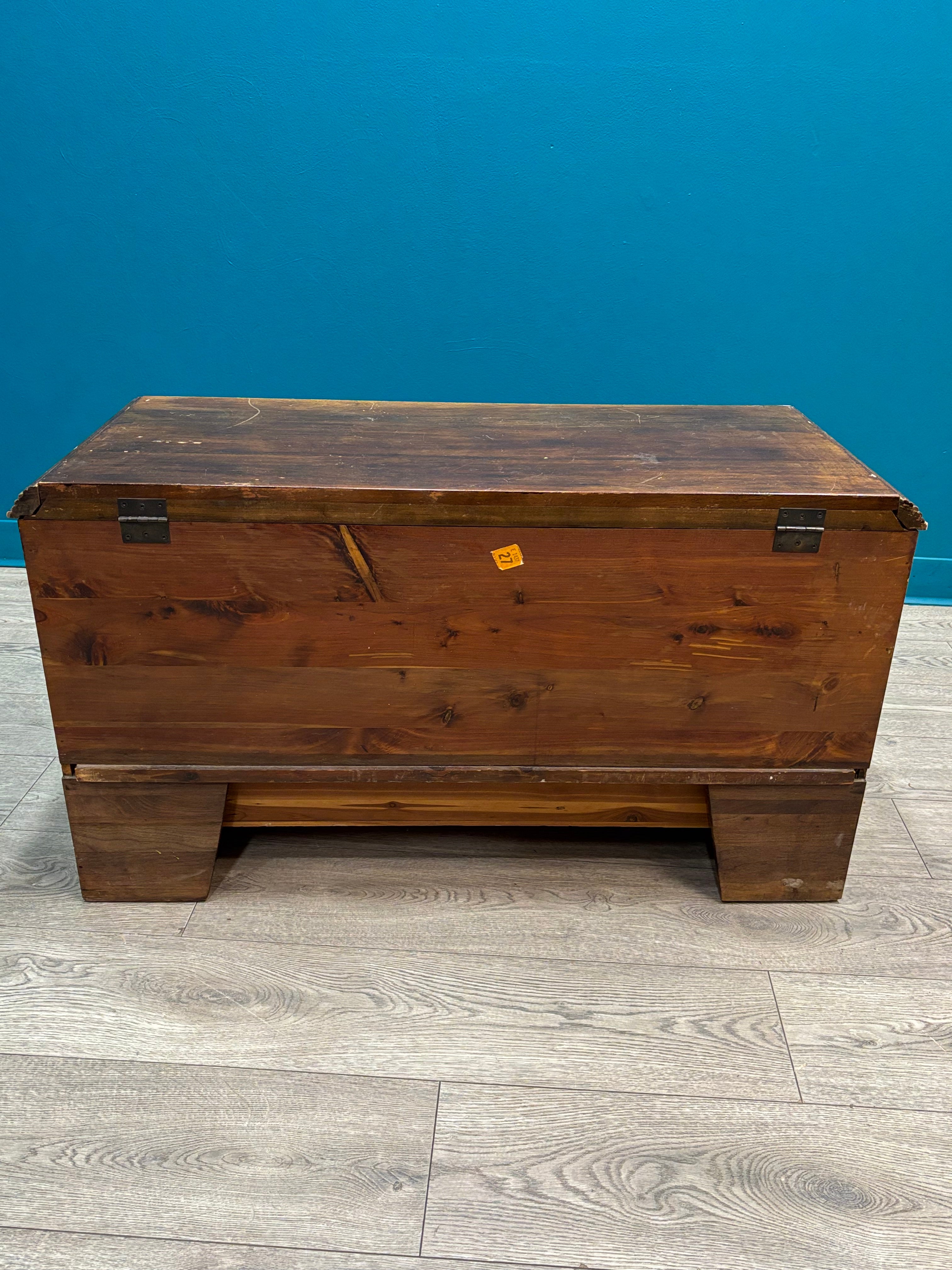 Honderich Cedar Chest with Bottom Drawer