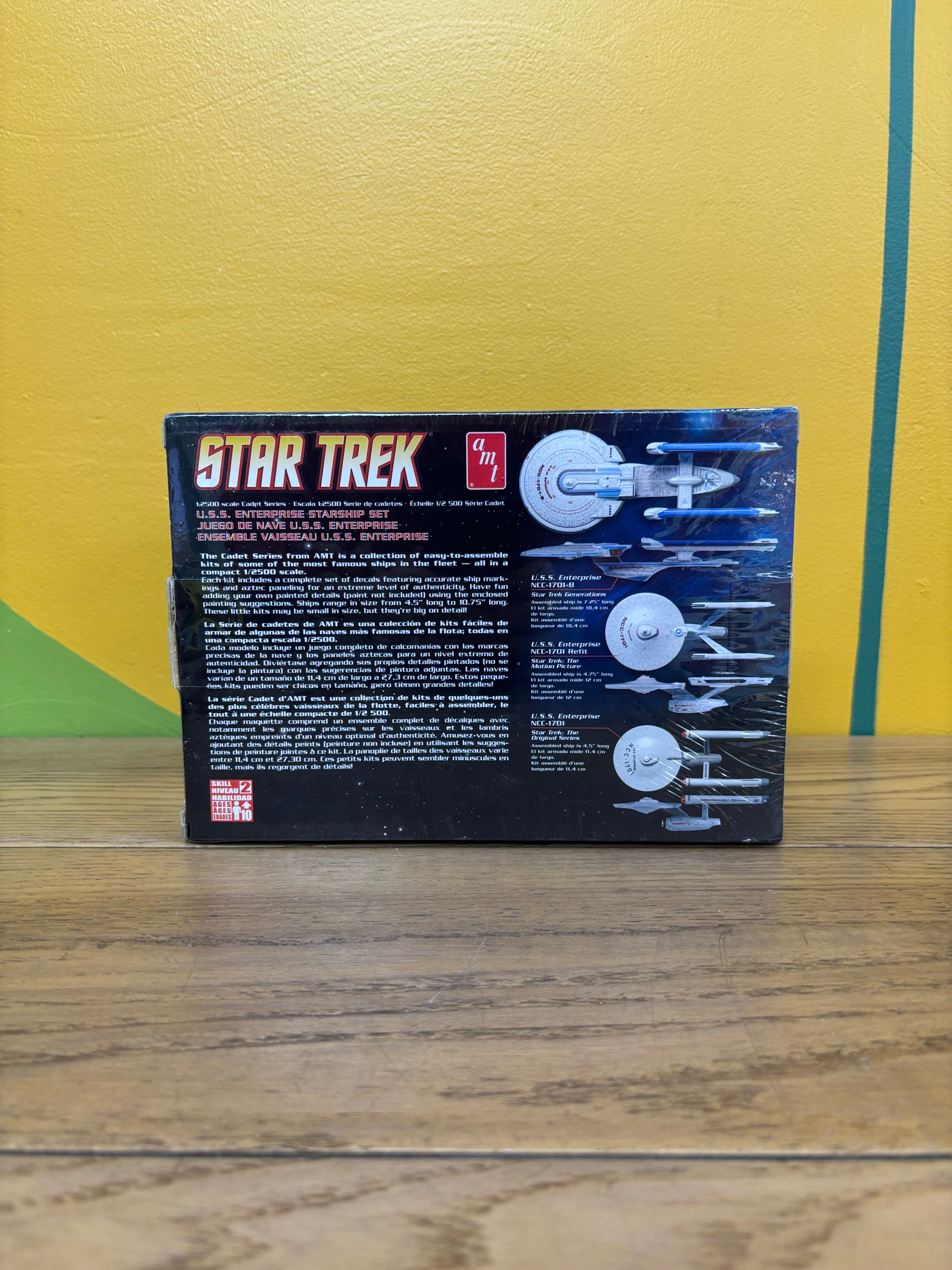 AMT Scale Star Trek U.S.S. Enterprise Model Kit Set (NEW)