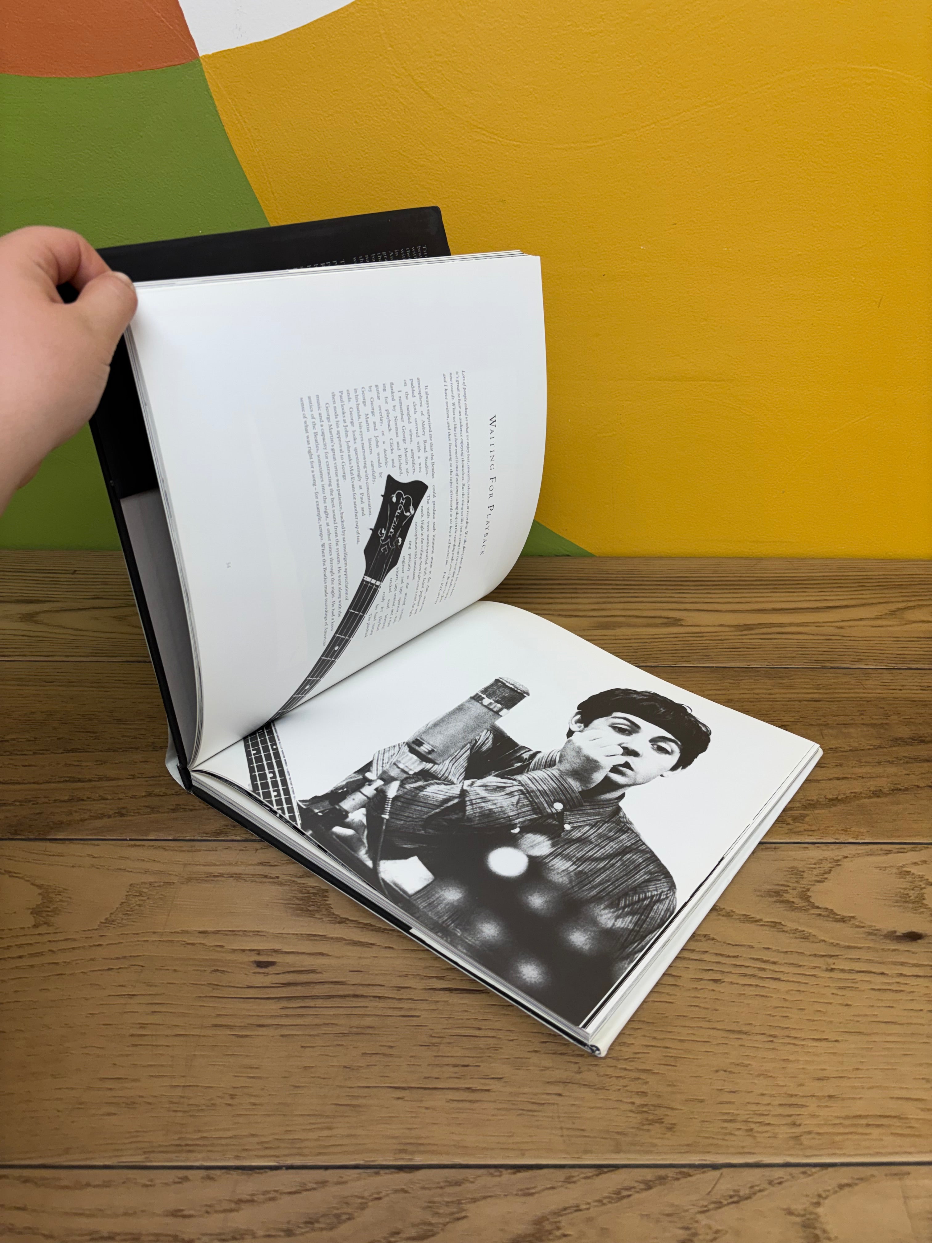 With the Beatles Hard Cover Book