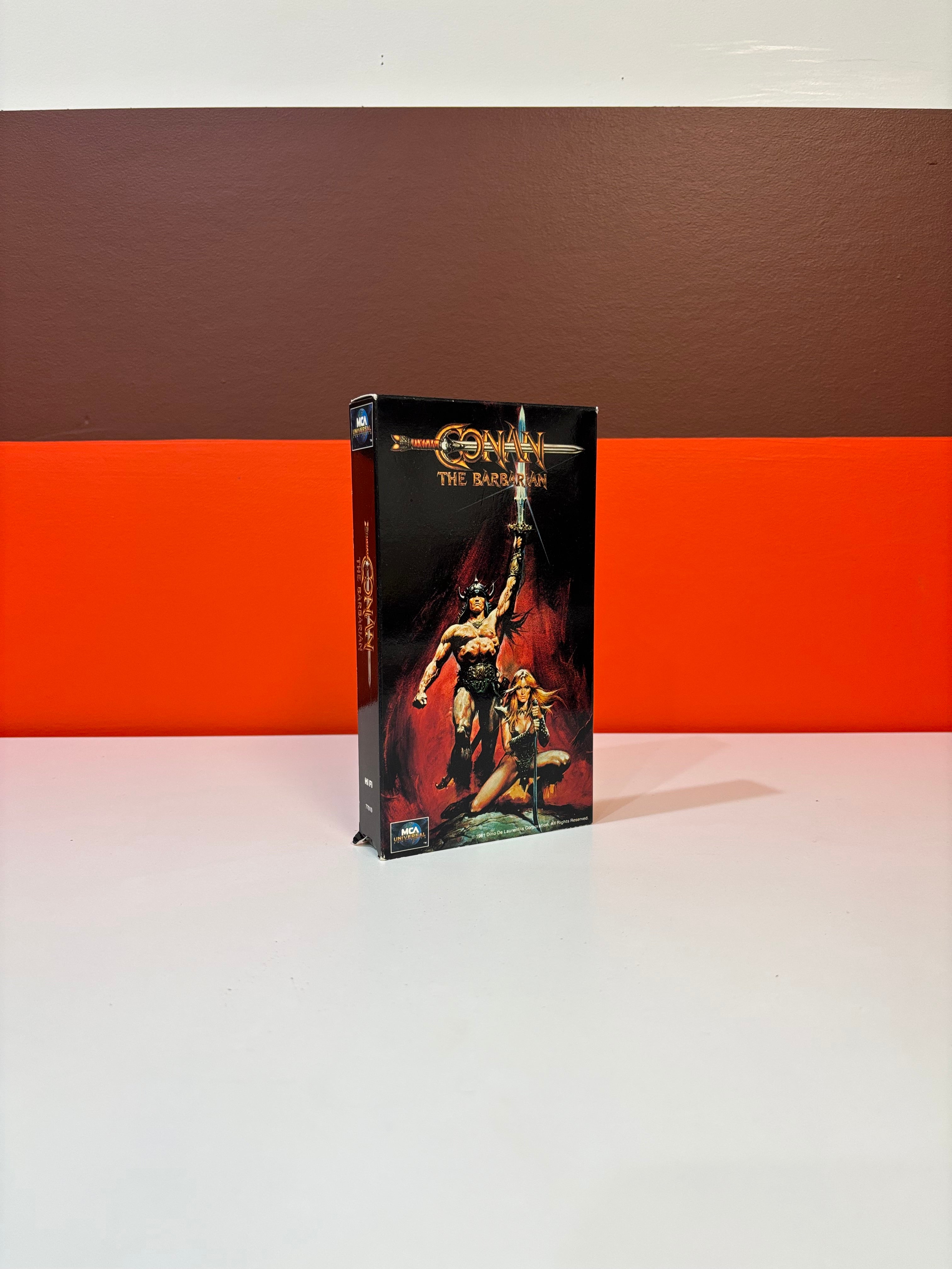 Conan the Barbarian VHS (1981)