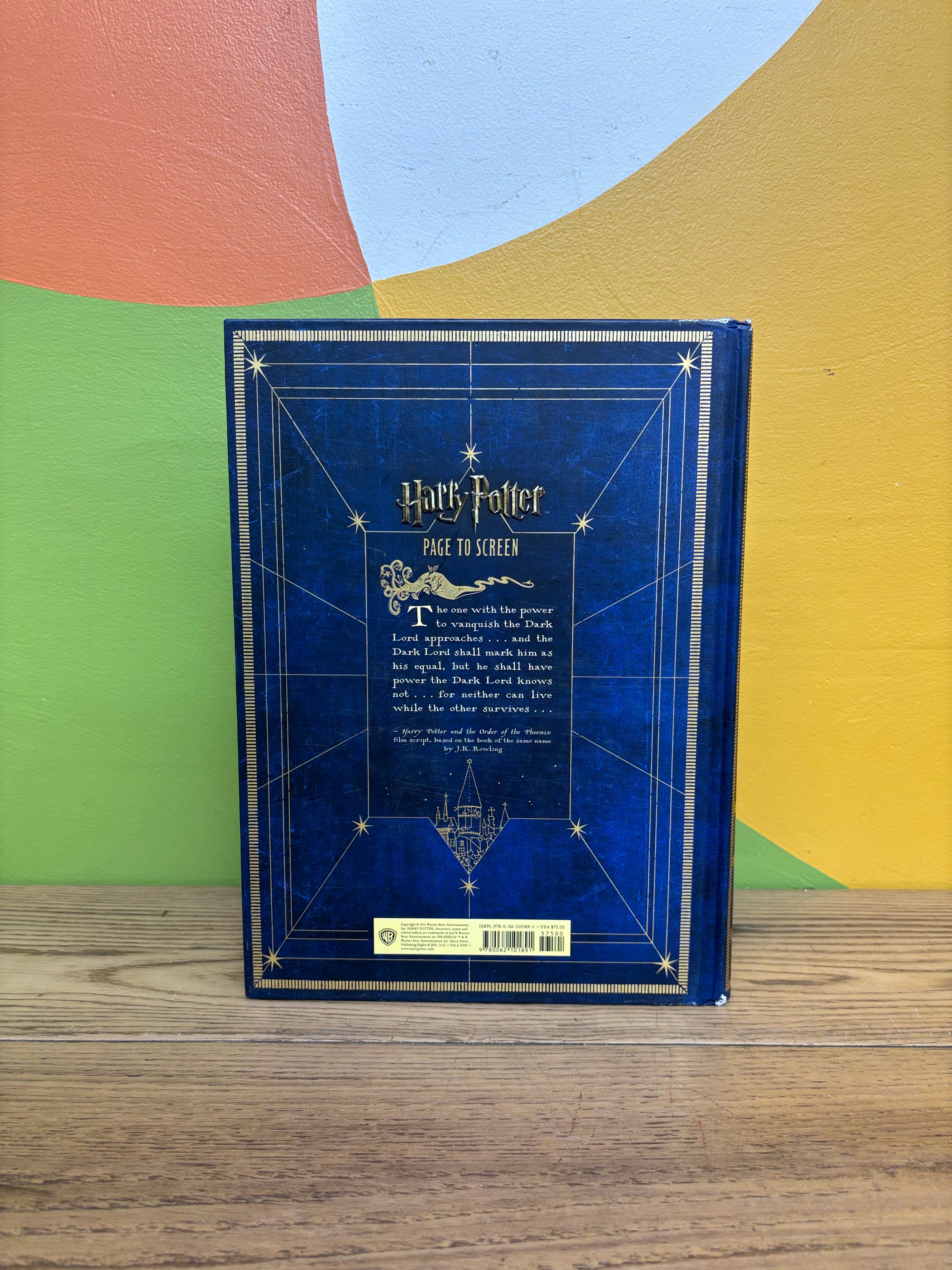 Harry Potter: Page to Screen: The Complete Filmmaking Journey
