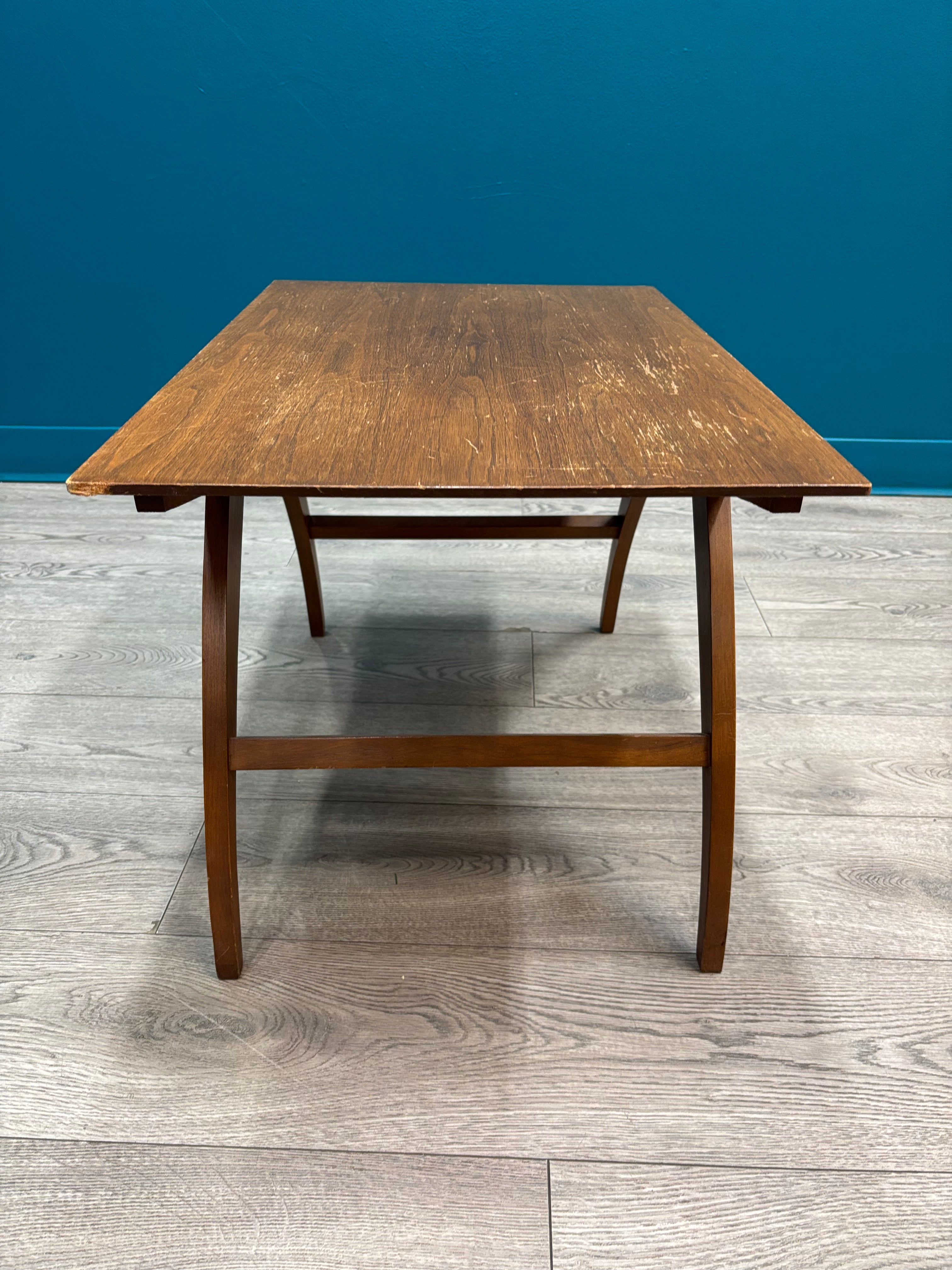 Curved Leg Side Table