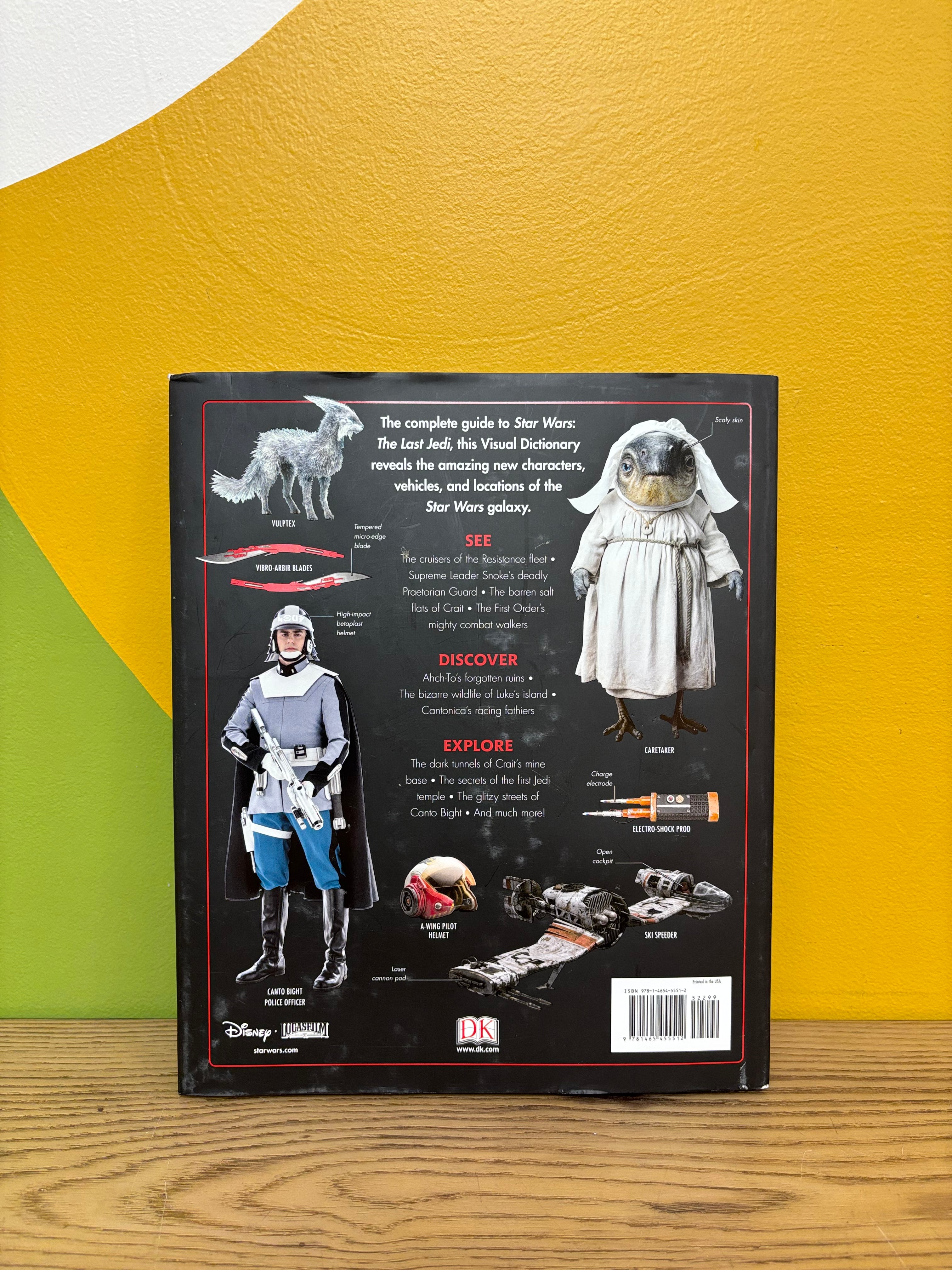 Star Wars: The Last Jedi: The Visual Dictionary by Pablo Hidalgo