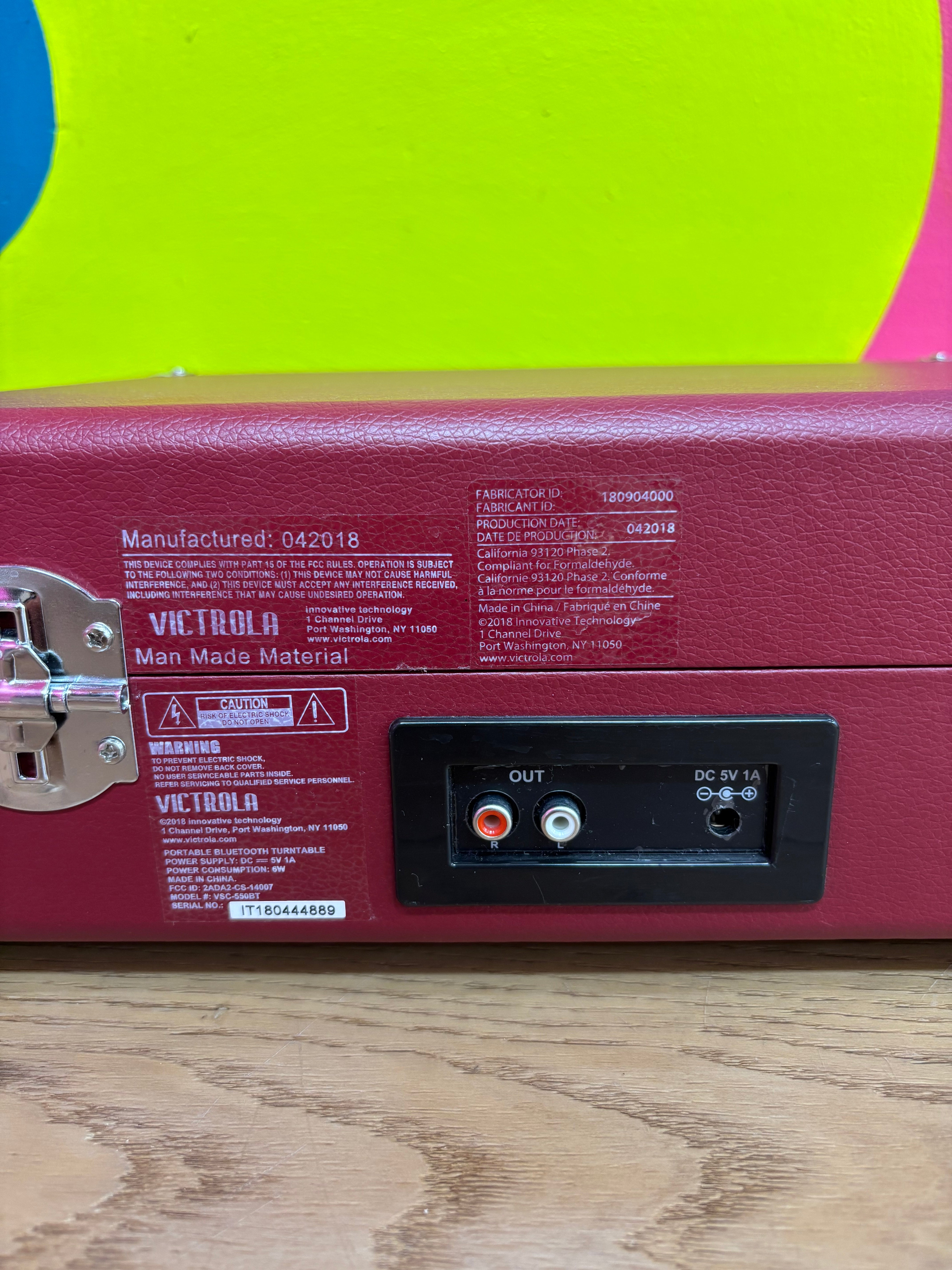 Victrola Portable Record Player