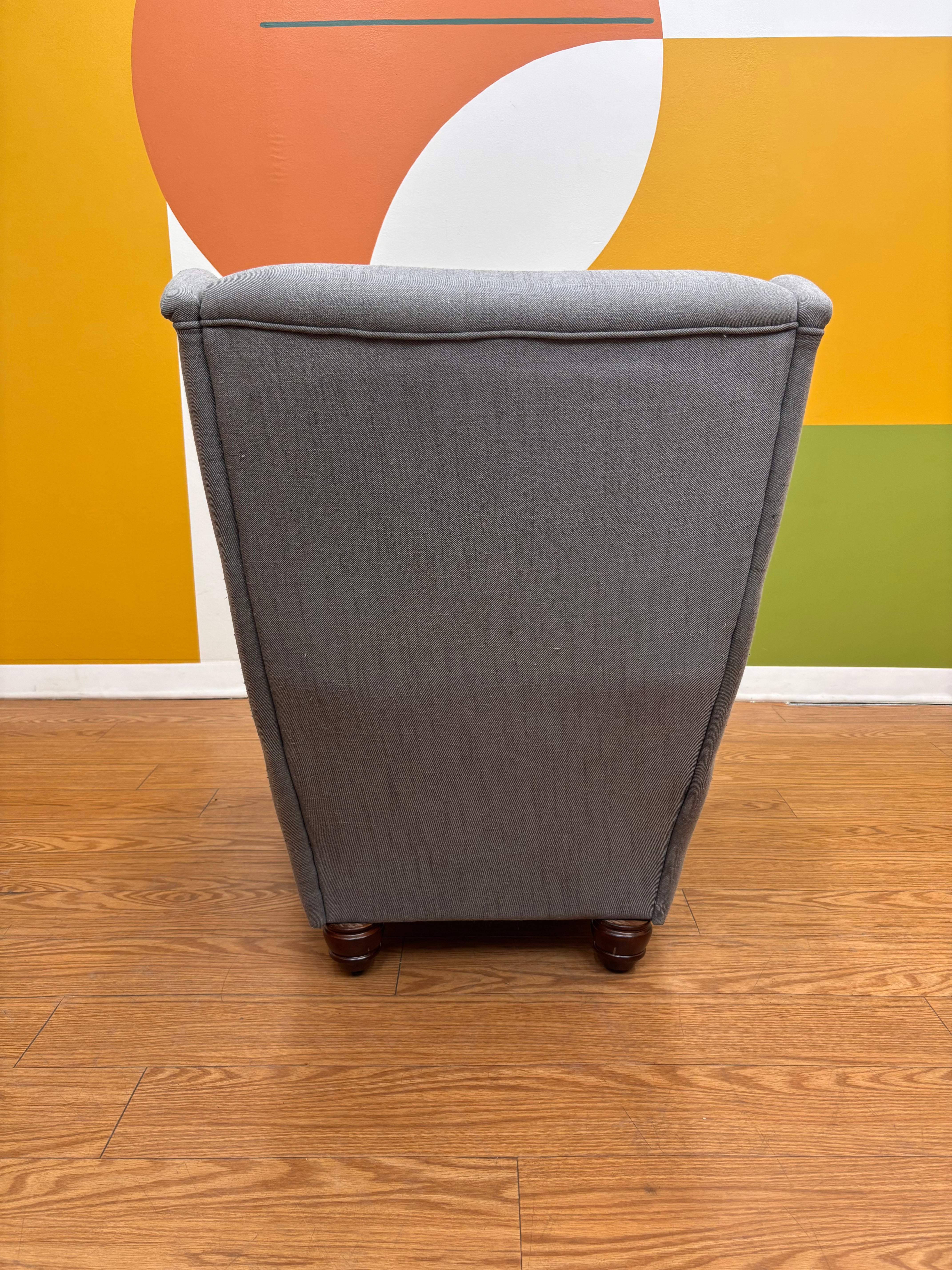 Grey Armchair