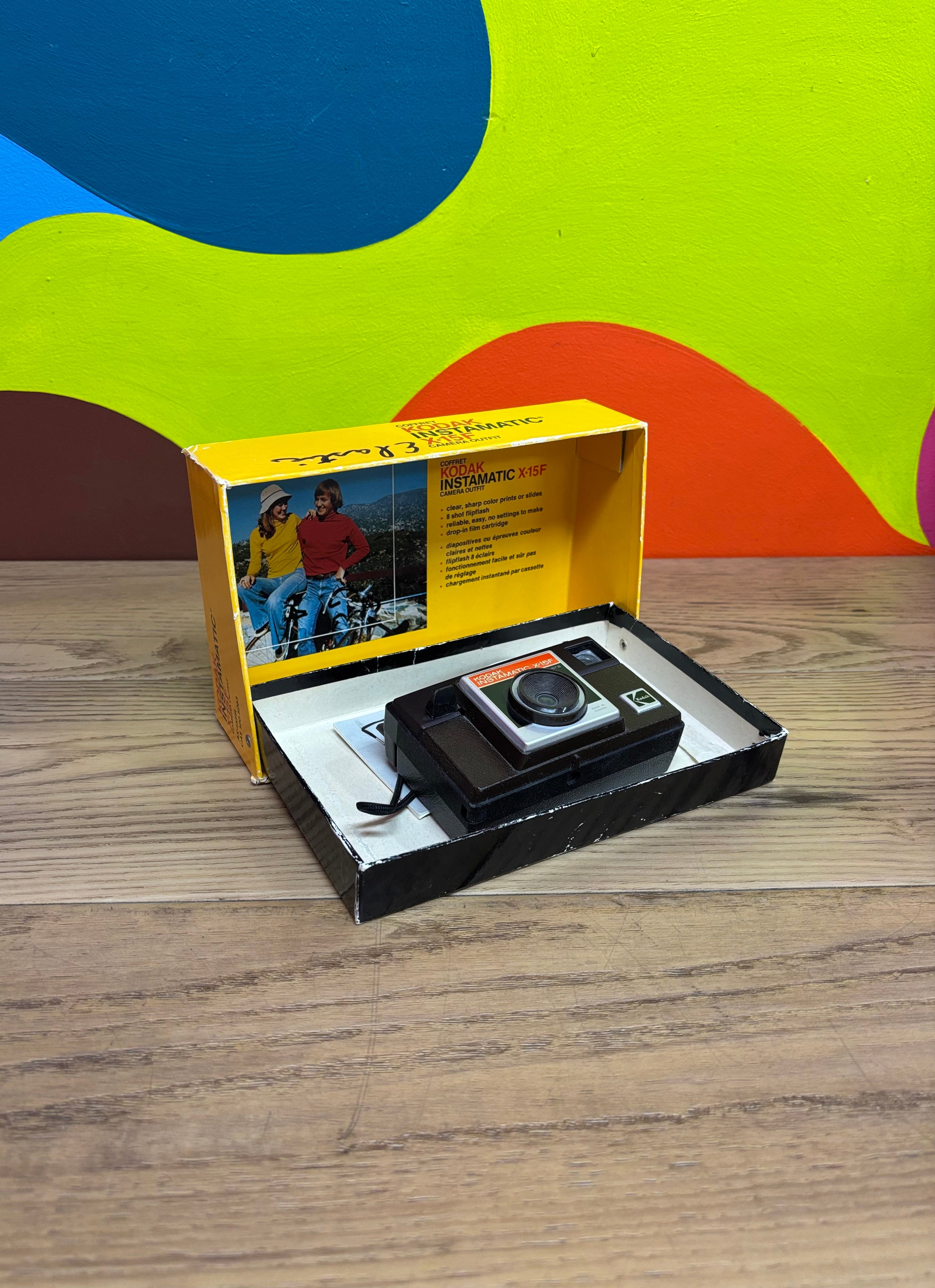 Kodak Instamatic X-15F Film Camera