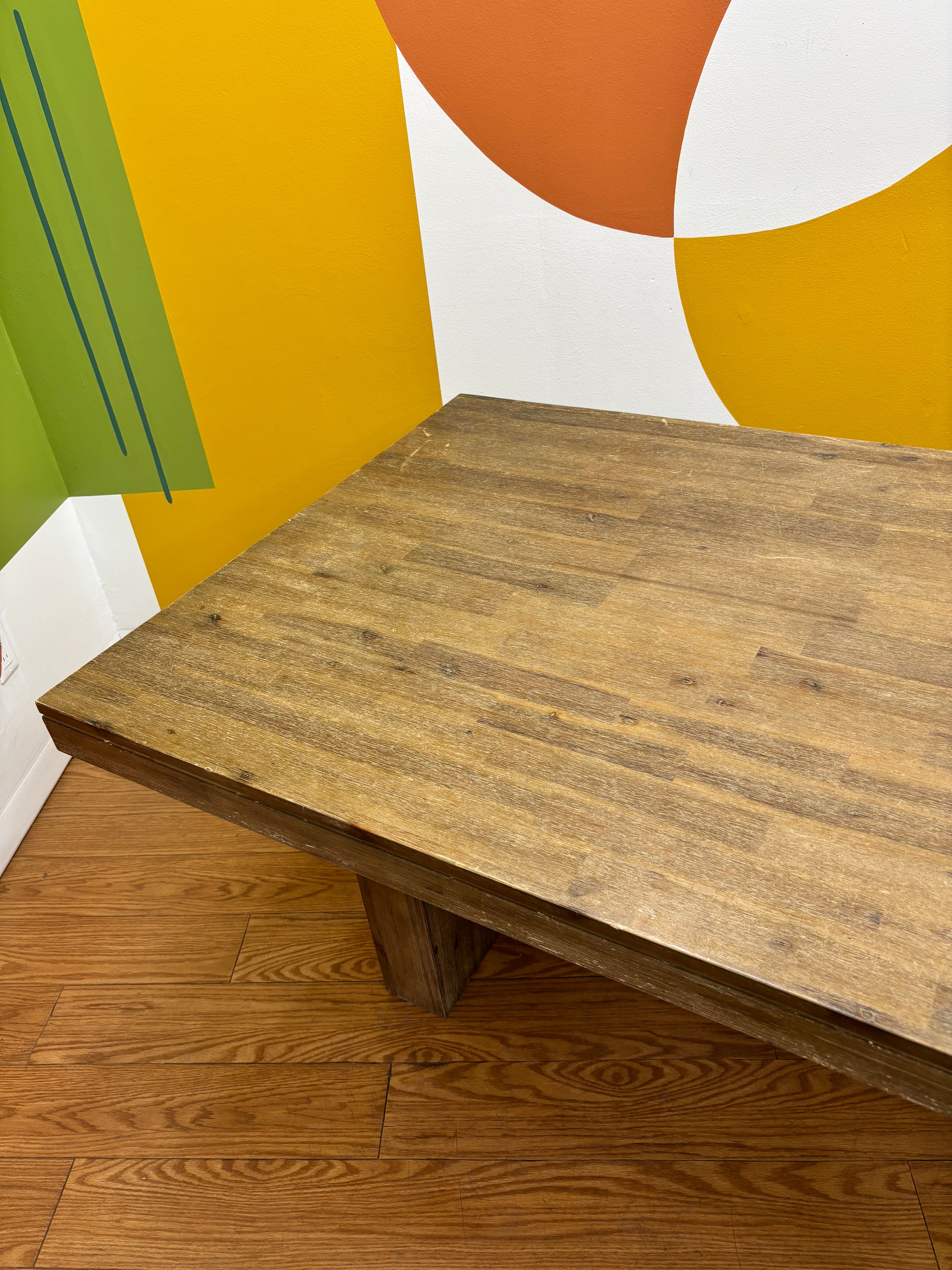 Large Wood Dining Table
